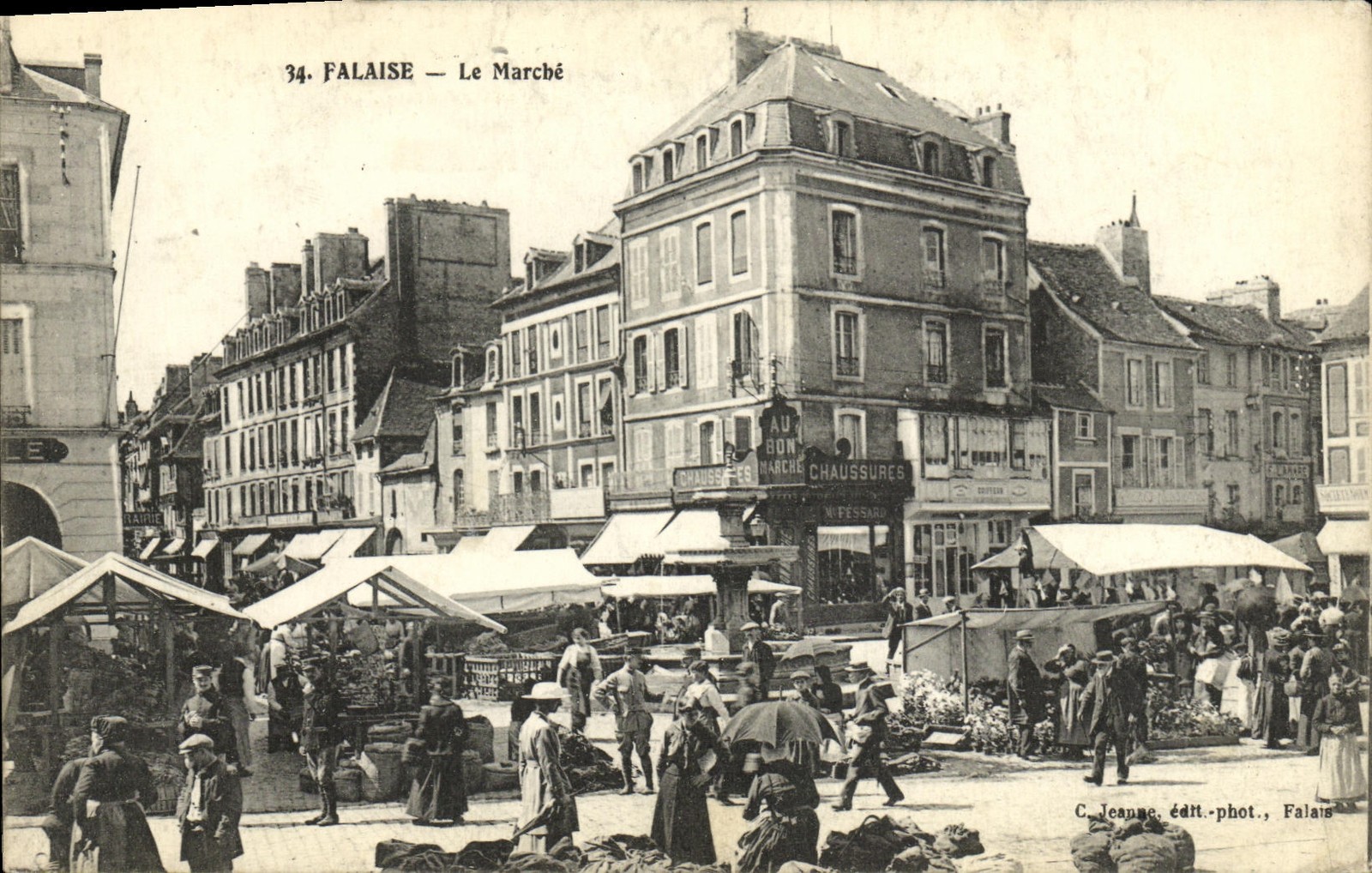 Cliff — Le Marché — C. Jeanne, photo edition, cliff