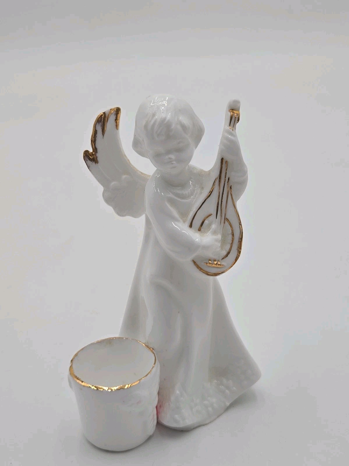 Angel Candle Holder Bone China Angel 4\