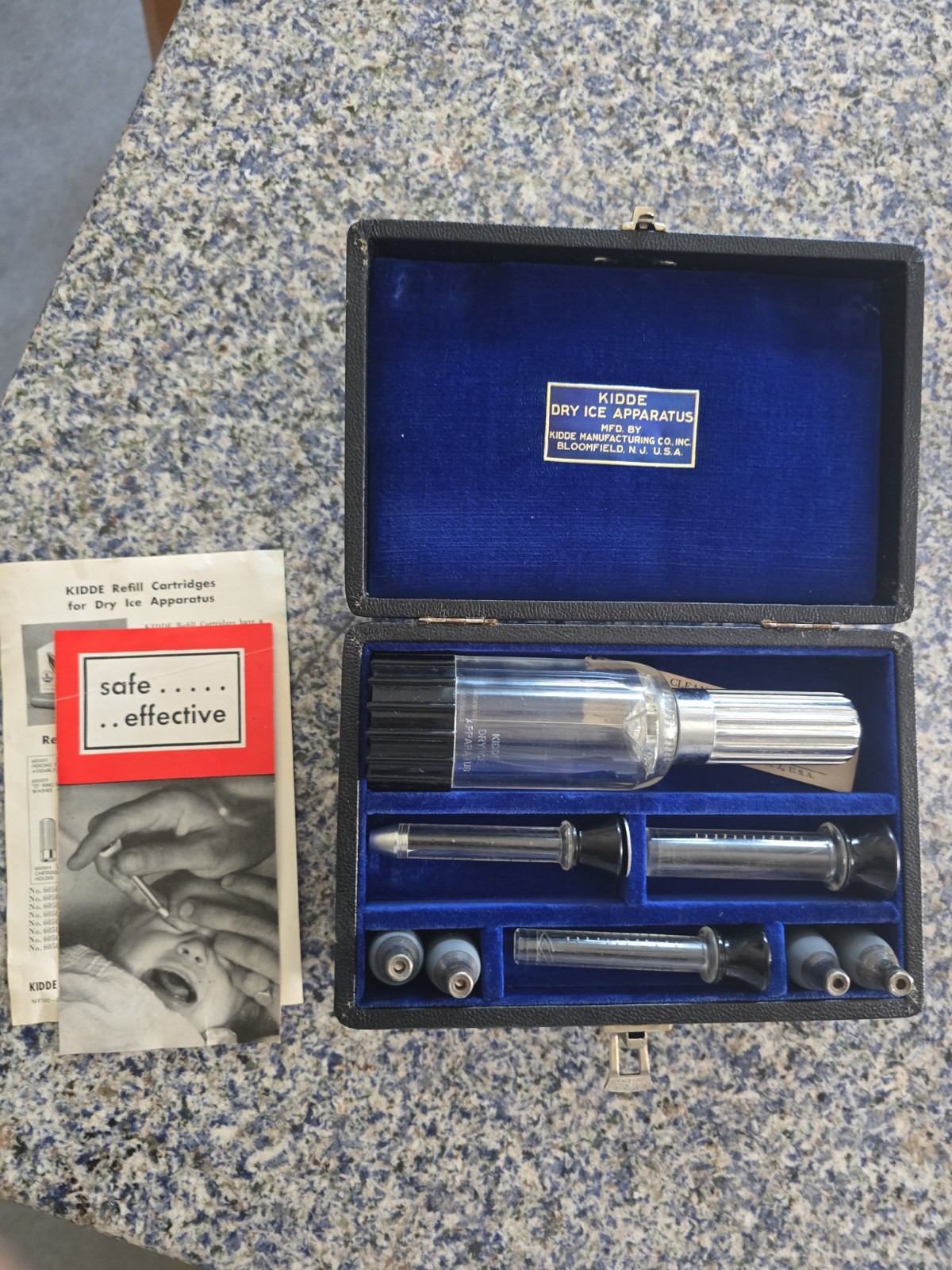 kidde Dry Ice Apparatus Complete/ Box Papers.Estate Find kidde Dry Ice Apparatus Complete/ Box Papers.Estate Find