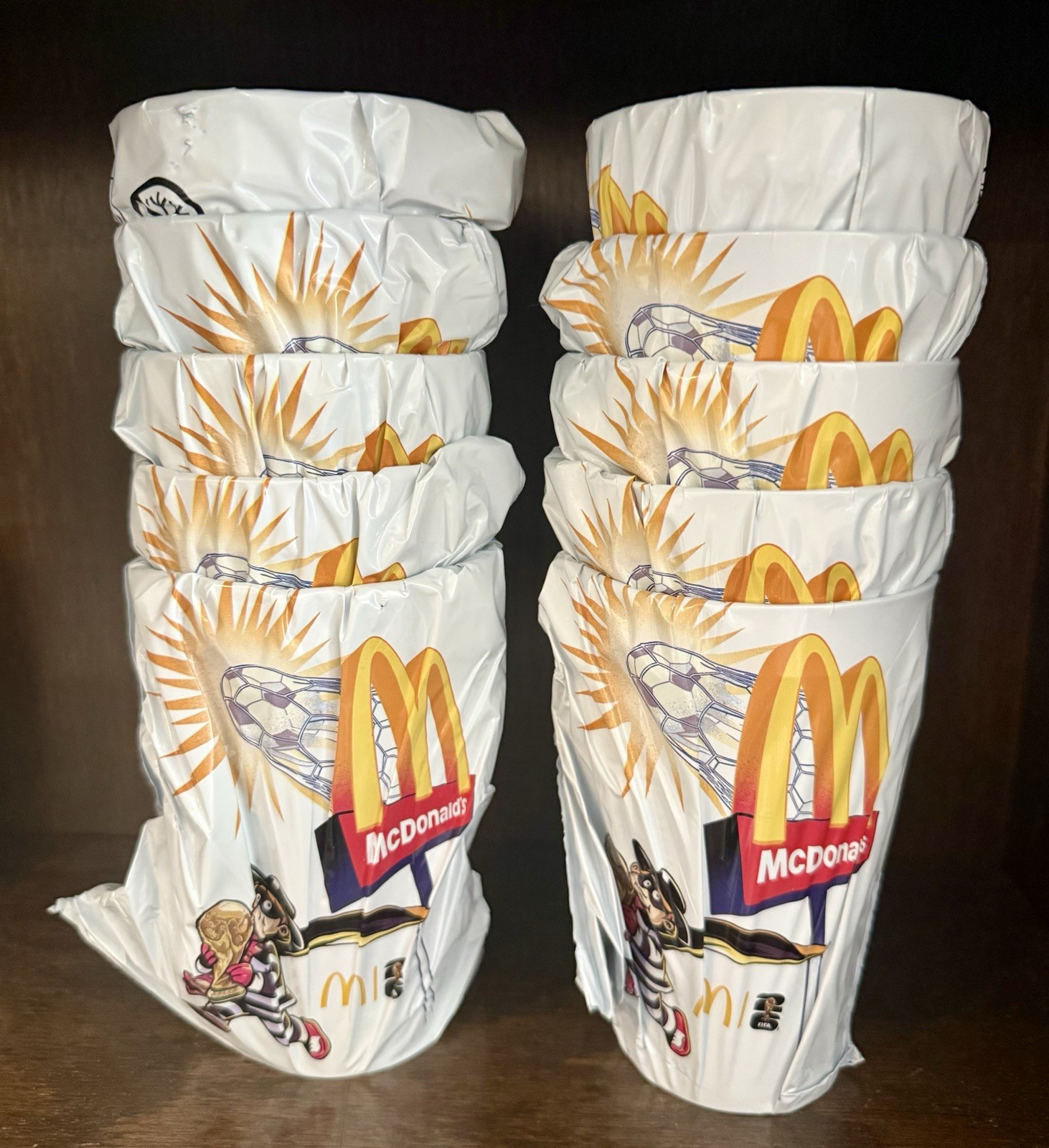 MCDONALDS 2026 FIFA WORLD CUP Adult Meal Mystery - Lot Of 10 (UNOPENED)