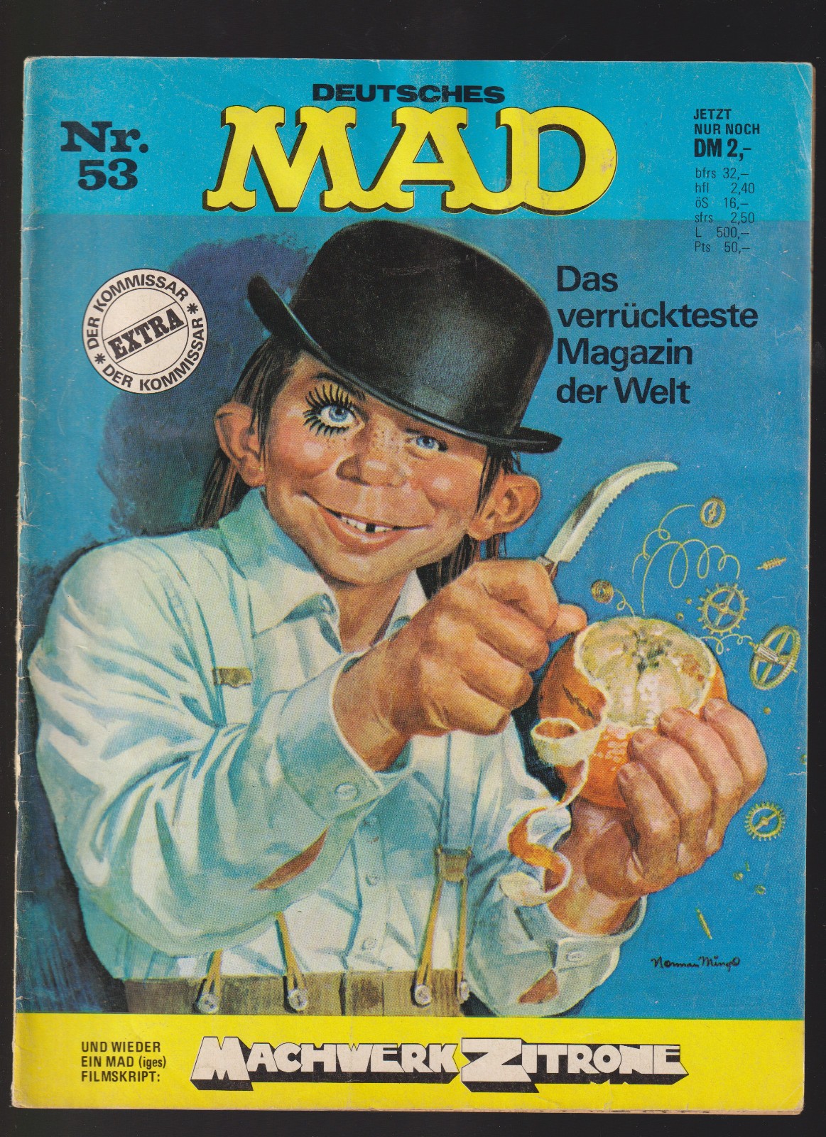 mad no 53 bsv / williams publisher mad no 53 bsv / williams publisher
