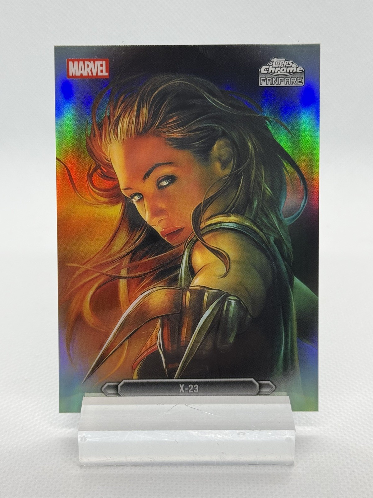 2026 Topps Chrome Marvel X-23 Fanfare Refractor #FF-50 SP