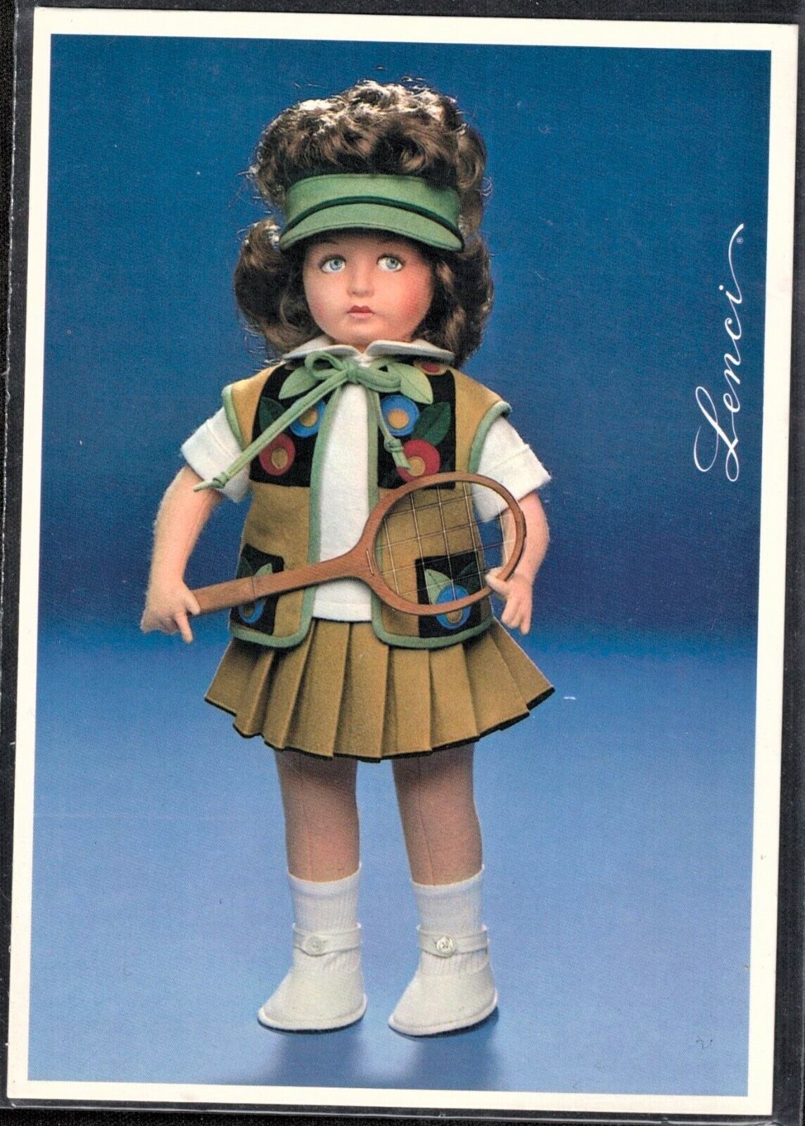 Vintage Postcard Lenci Doll - Unused - #9
