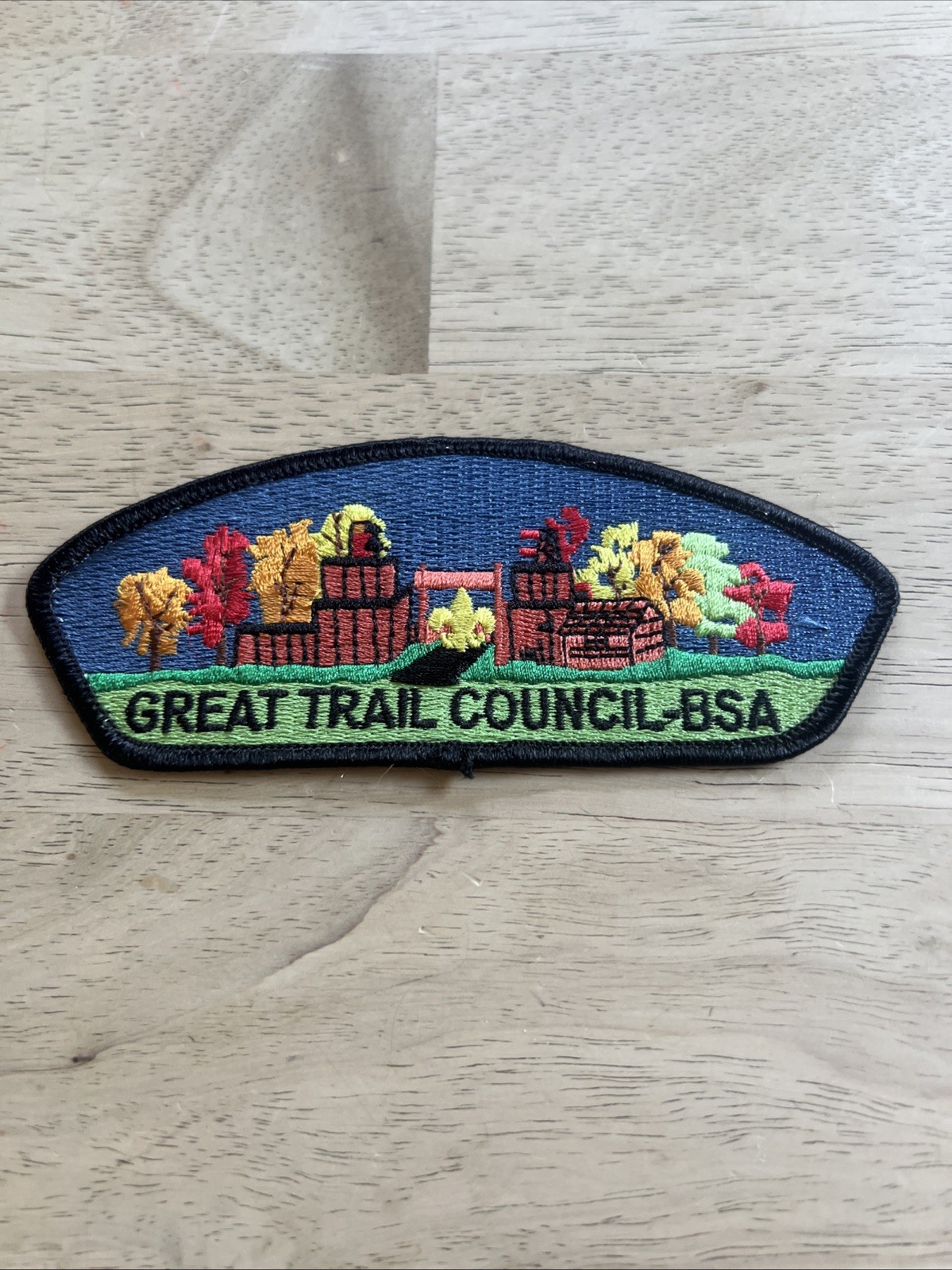 VINTAGE BSA GREAT TRAIL COUNCIL PATCH. NEW