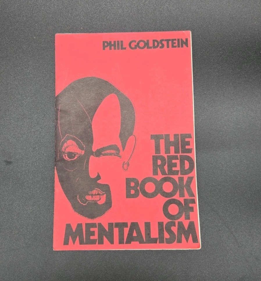 The Red Book of Mentalism by Phil Goldstein Mentalism Magic Book