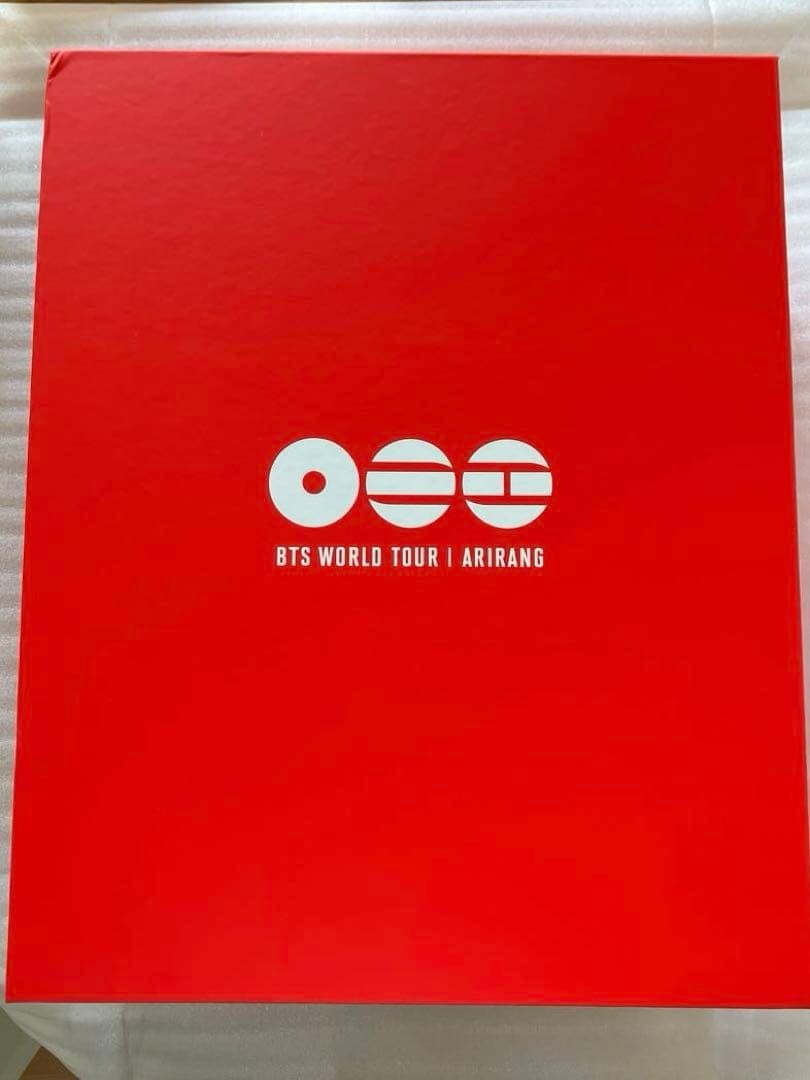 BTS ARIRANG Tokyo Dome VIP Gift Box Cushion Pass Tumbler Unused Collectible 15+