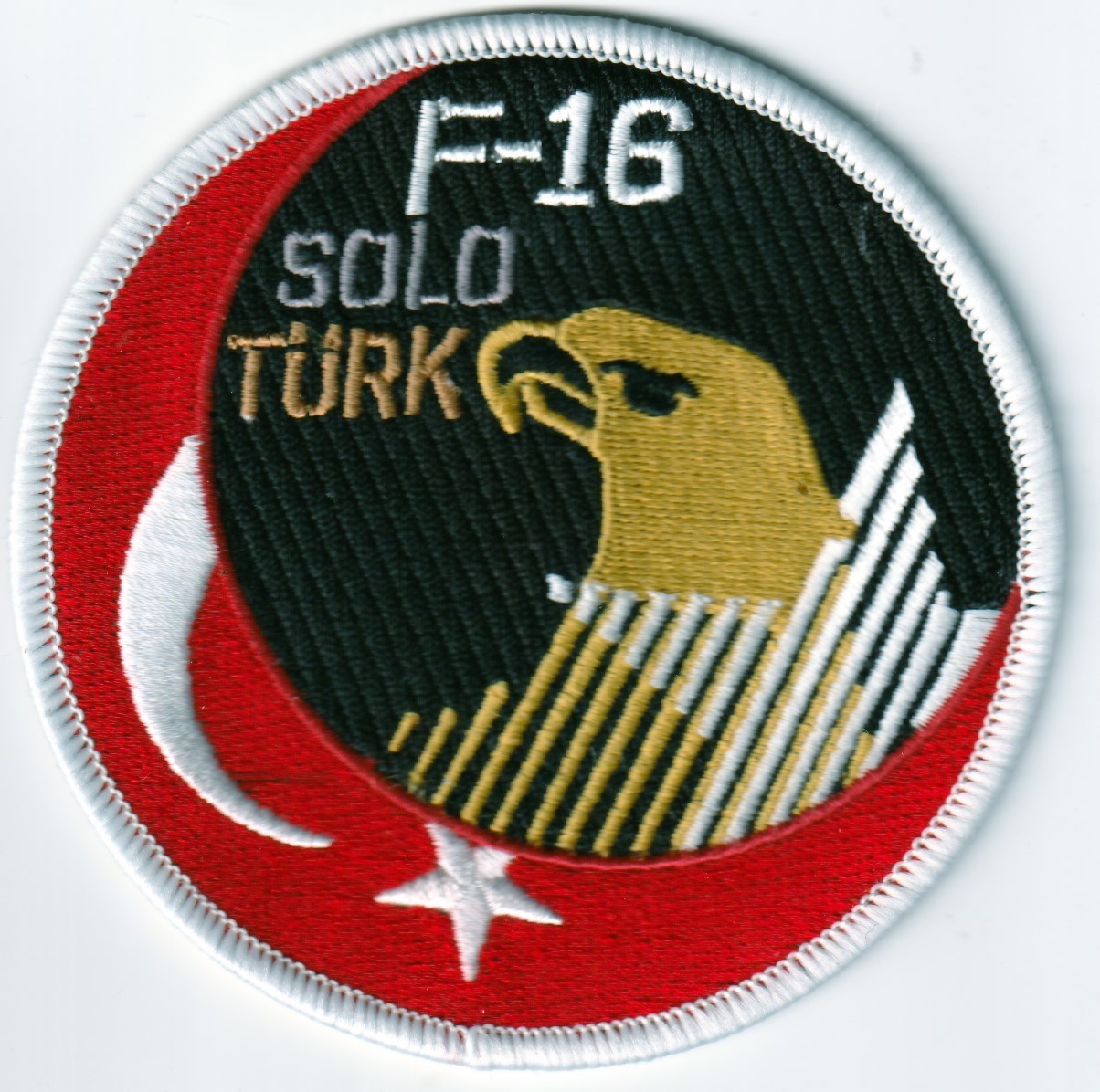 TUAF Turkish air force F-16  SOLOTÜRK Display team patch