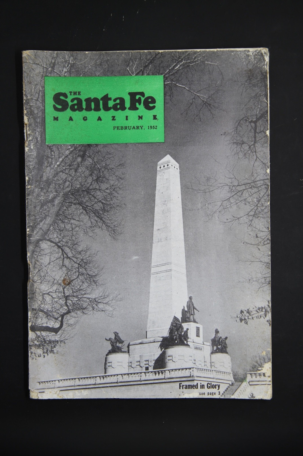 February 1952 Santa Fe Magazine; AT&SF Railroad Employee Magazine