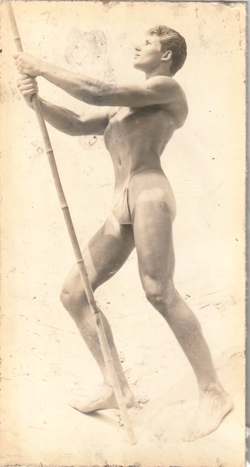 Gay Interest - Vintage   Male Physique Photos  ATHLETIC MODEL GUILD  2.5 x 4.5\