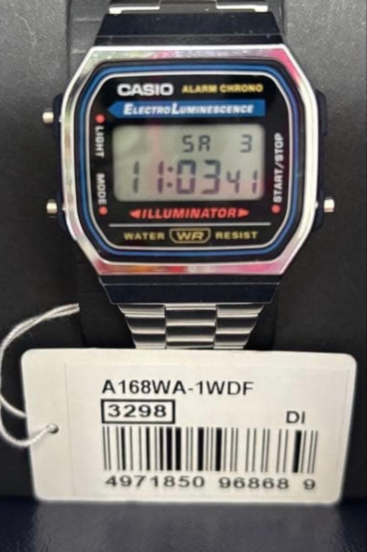 CASIO A168WA-1WDF Wristwatch Digital Unisex