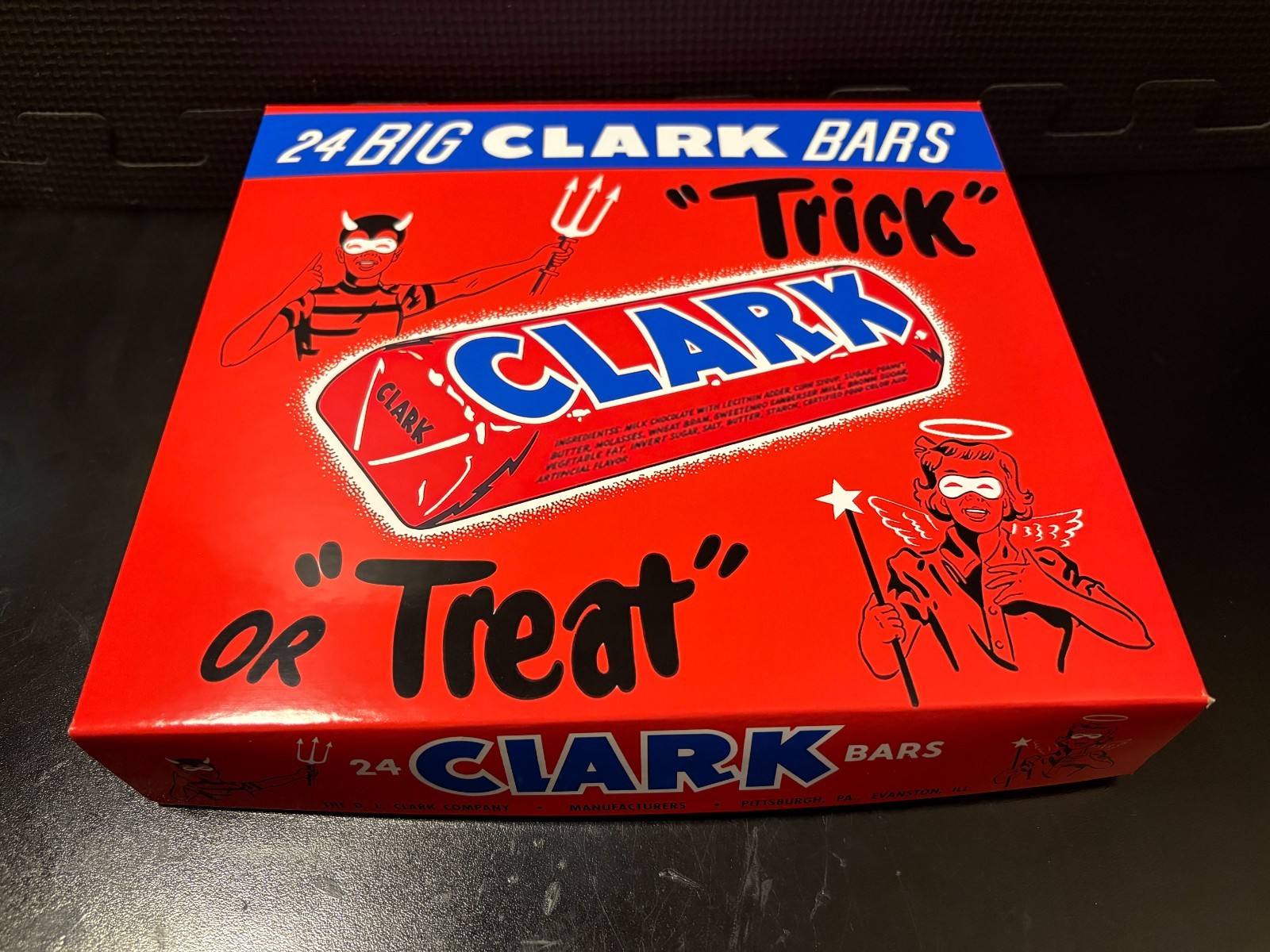 1950s Clark Bar (Halloween, variation #2) - Custom design display box