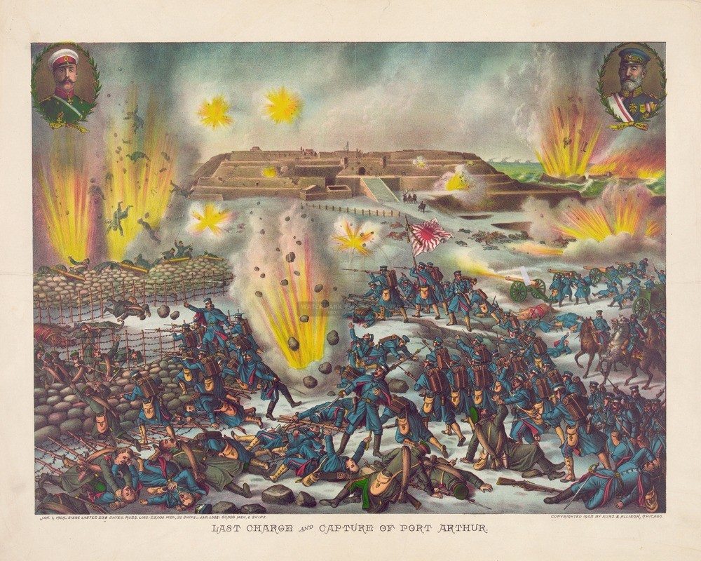 Last Charge and Capture of Port Arthur 8x10 Print HT5134918