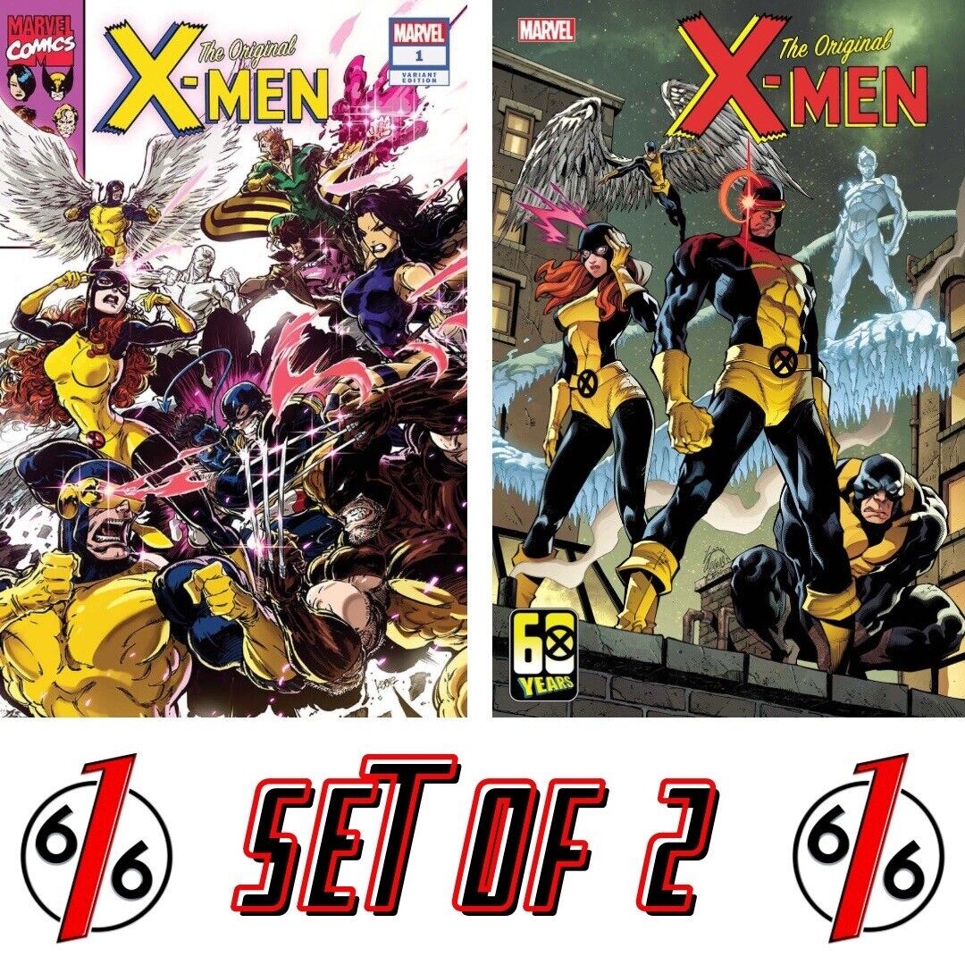 🔥✖️ ORIGINAL X-MEN #1 KAARE ANDREWS & RYAN STEGMAN Variant Set