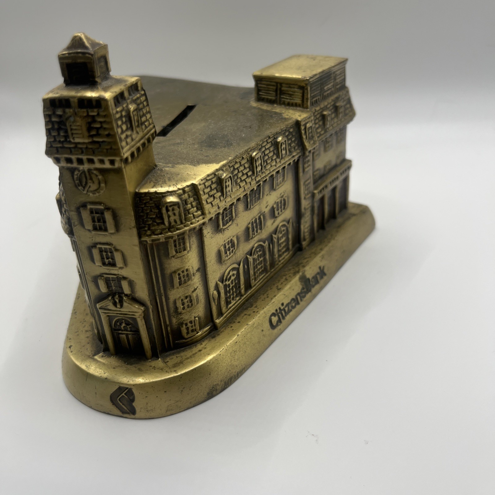 Souvenir Metal Building Citizen Bank Park Ridge Illinois Still Bank MCM Building