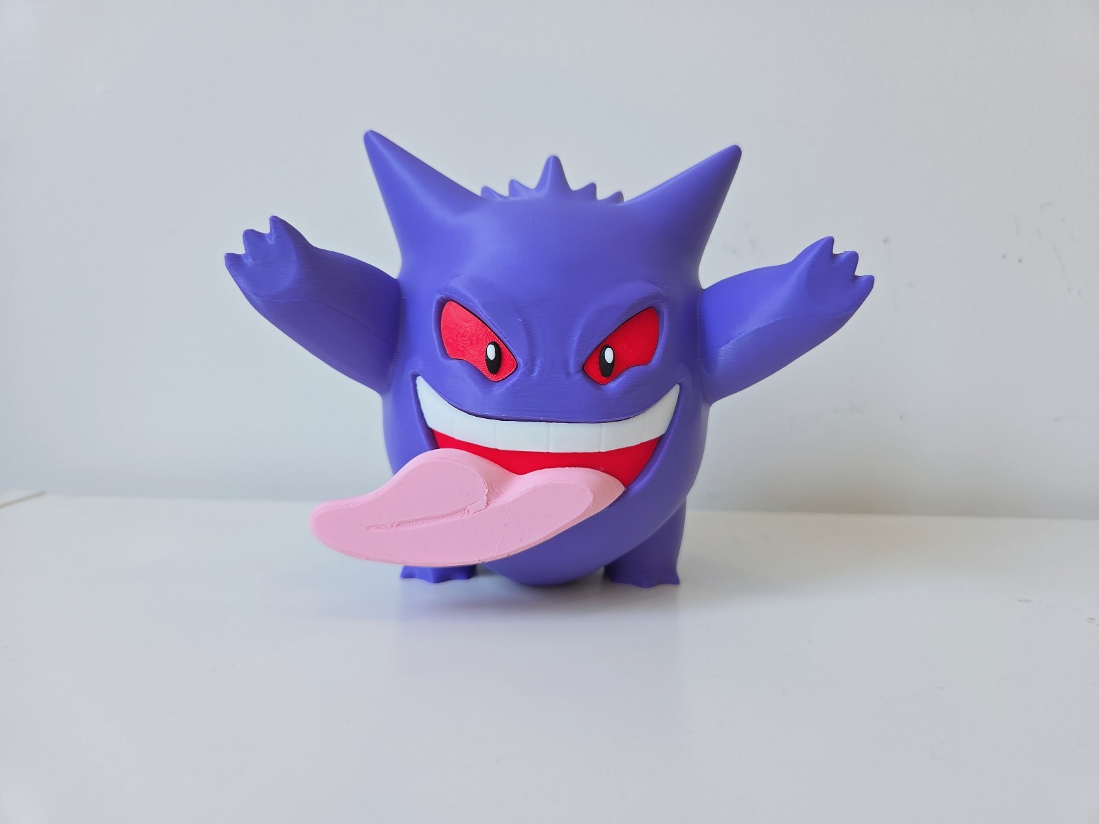 *Small* 10cm 3D Printed Gengar Window Pokemon – Cute Desk Figure Decor Gift