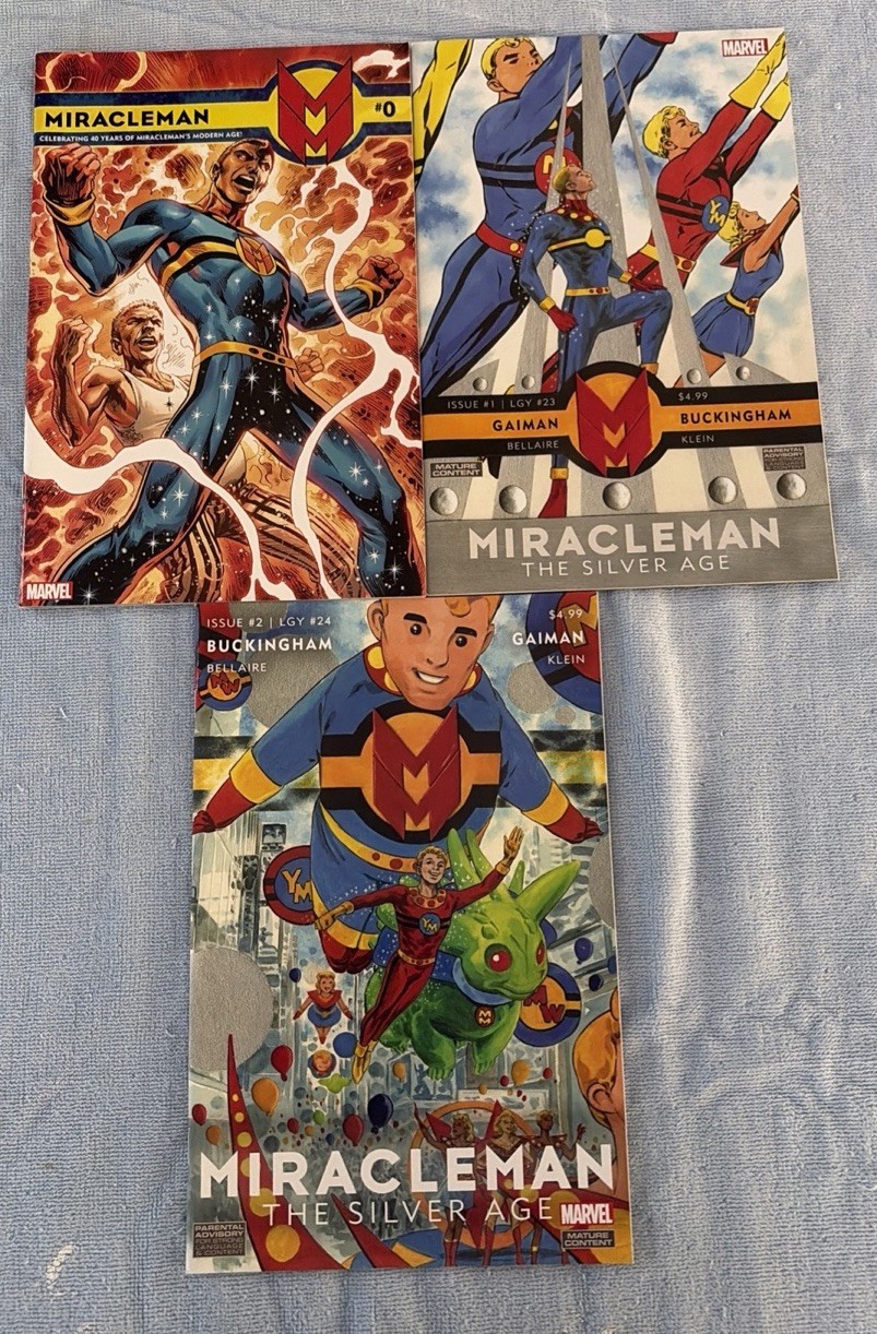 Miracleman 0, 1, & 2 Lot; Marvel; ; BB