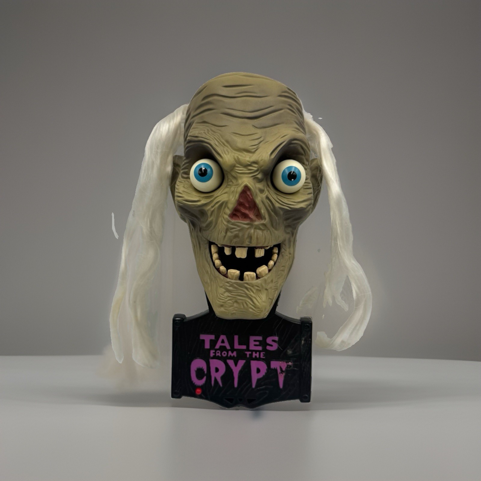 1996 Trendmasters Tales From the Crypt Crypt Keeper Animated Wall Decor Works