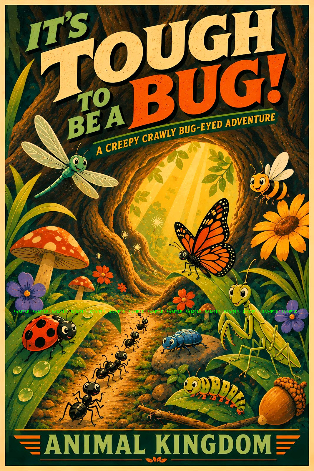 Disney It’s Tough to Be a Bug Animal Kingdom 11 x 17 Attraction Poster Disney It’s Tough to Be a Bug Animal Kingdom 11 x 17 Attraction Poster