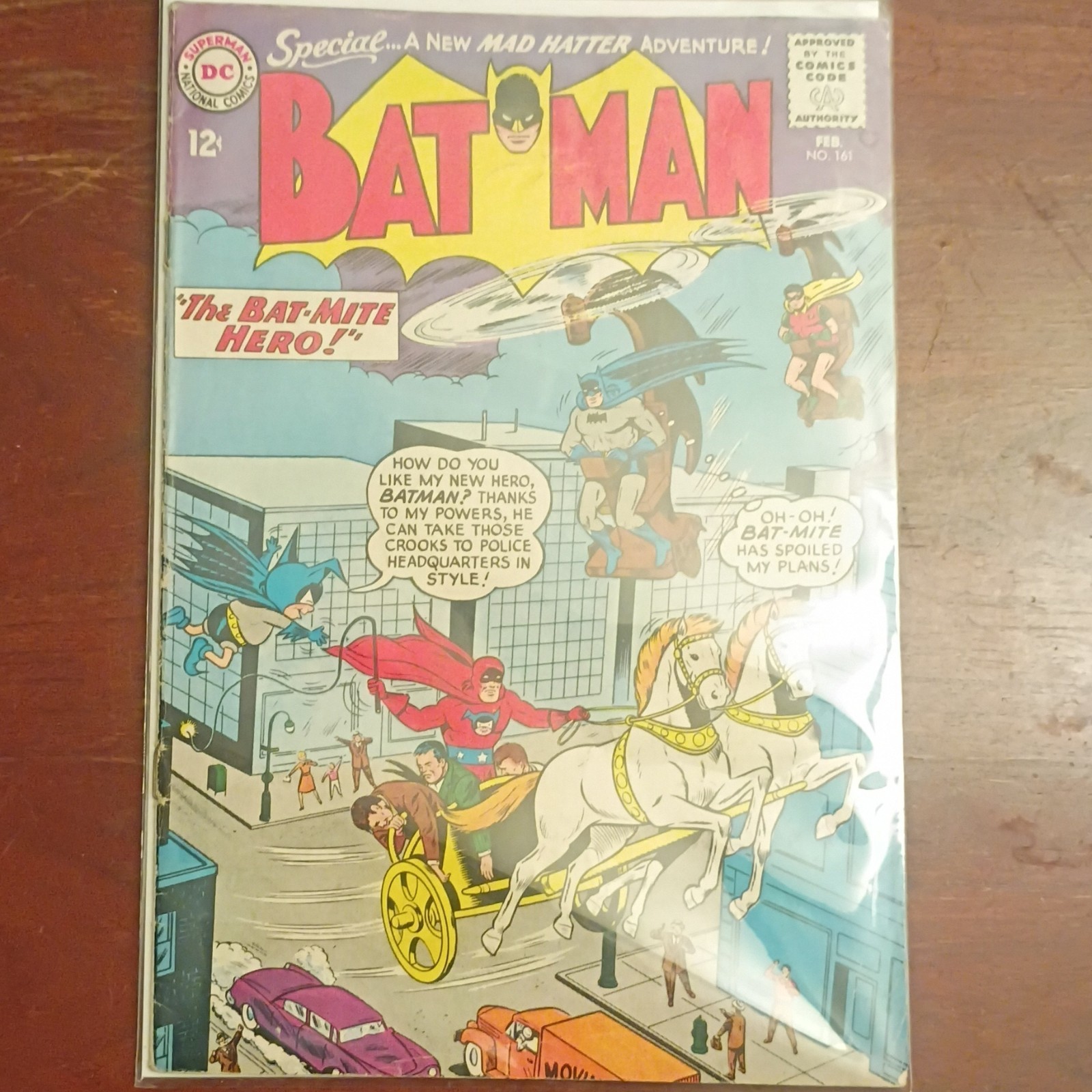 1964 BATMAN ISSUE #161 BEAUTIFUL SUPER NICE CONDITION GLOSSY COMPLETE 