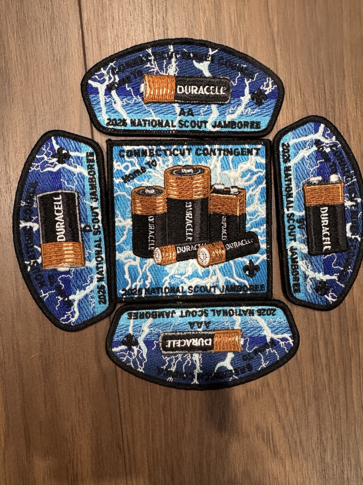 2026 National Scout Jamboree Duracell Battery Set Connecticut Yankee Council