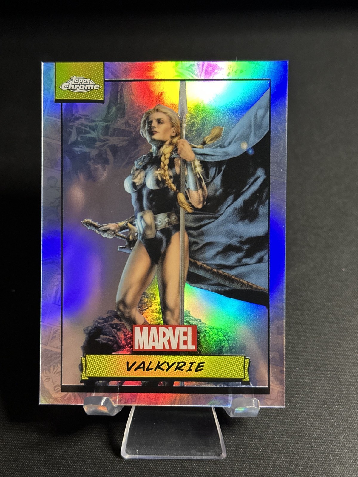 2024 Topps Chrome Marvel Valkyrie Refractor #94