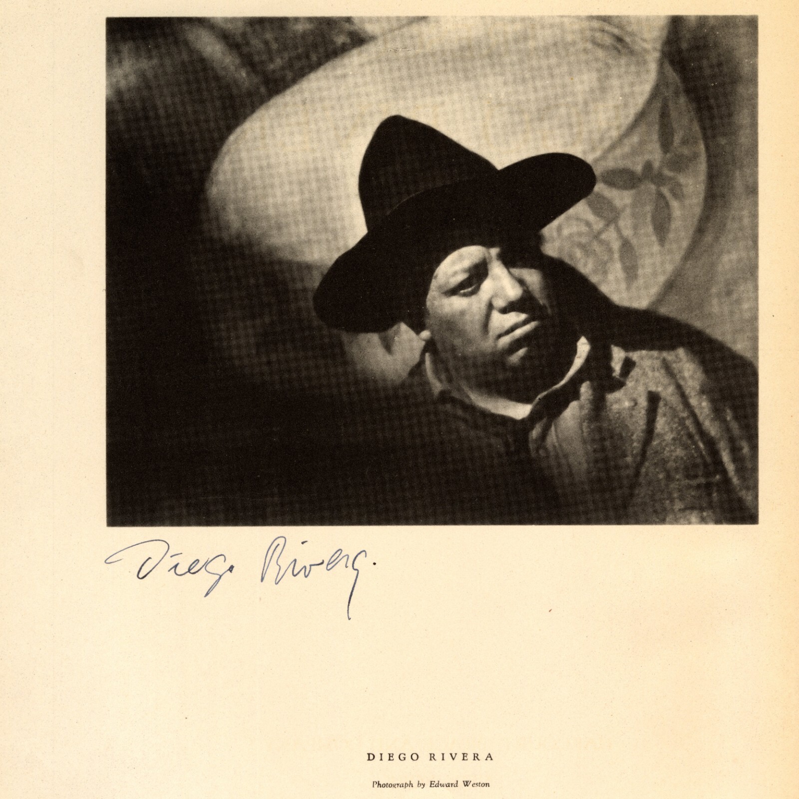 Diego Rivera ~ Signed Autographed ''The Frescoes of Diego Rivera'' Book~ PSA DNA