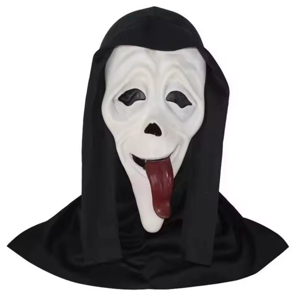 Halloween carnival funny headgear cosplay costume, comical wig mask prank props