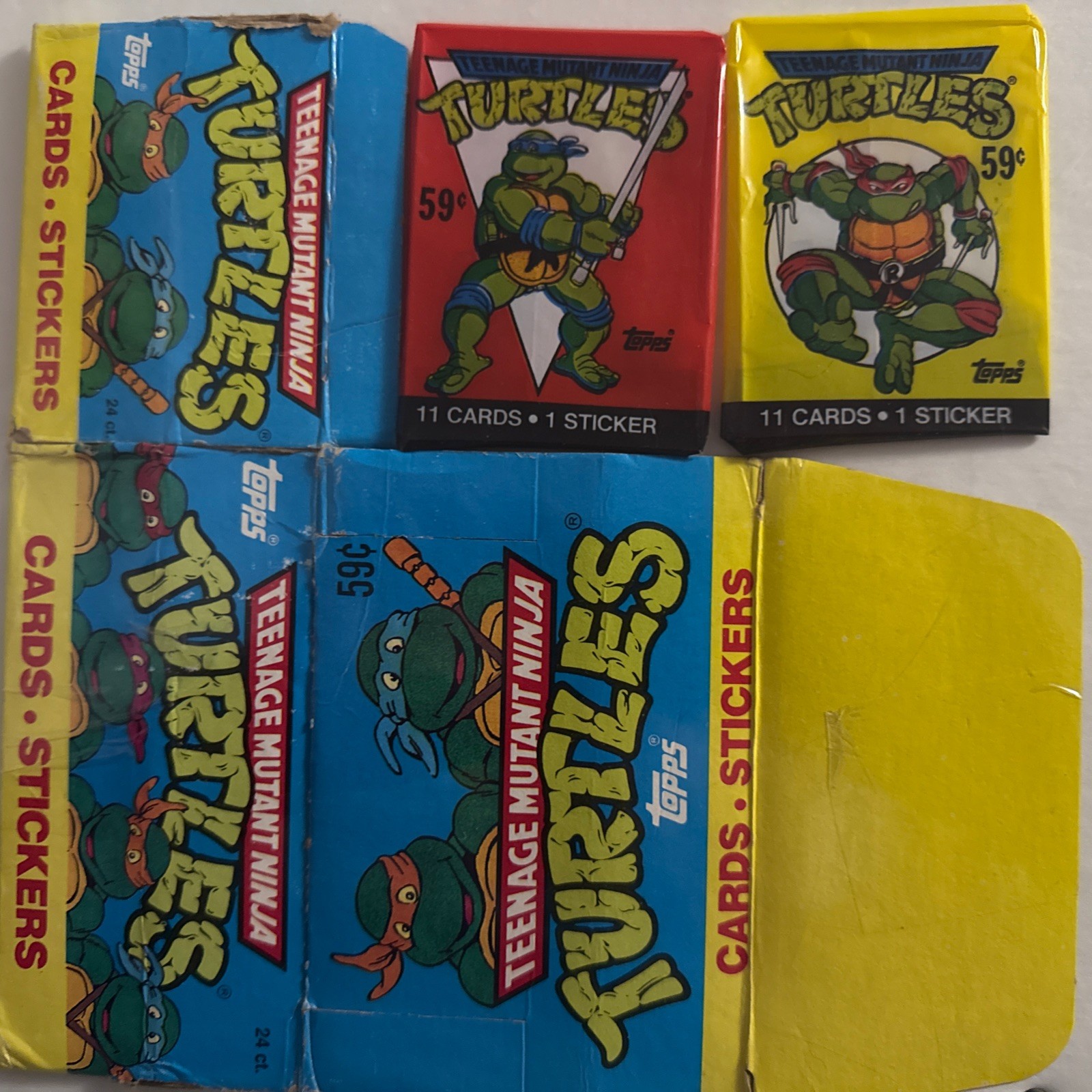 1989 Teenage Mutant Ninja Turtles 1st Cards Stickers Complete Your Set U Pick