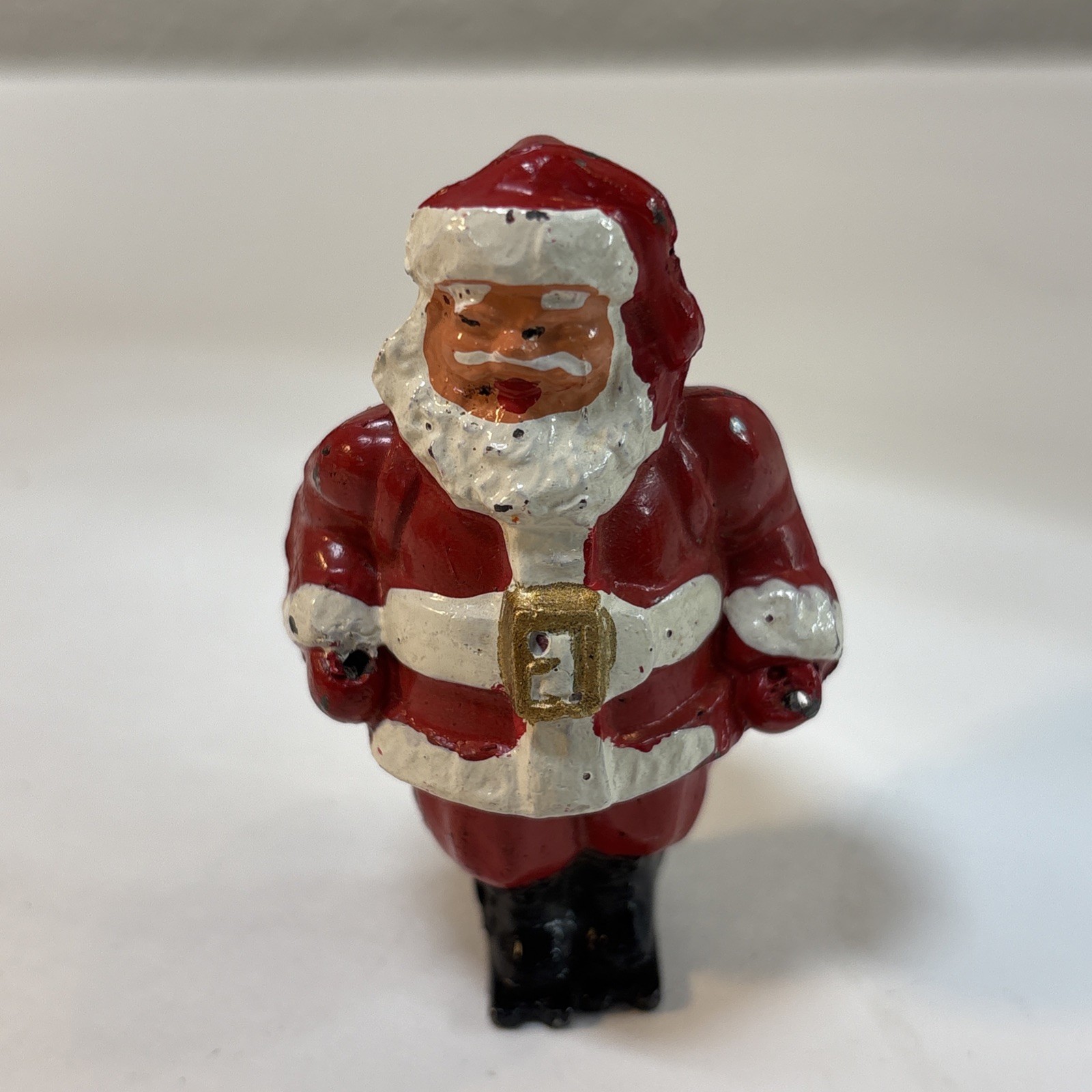 Vintage Barclay USA Skiing Santa 3