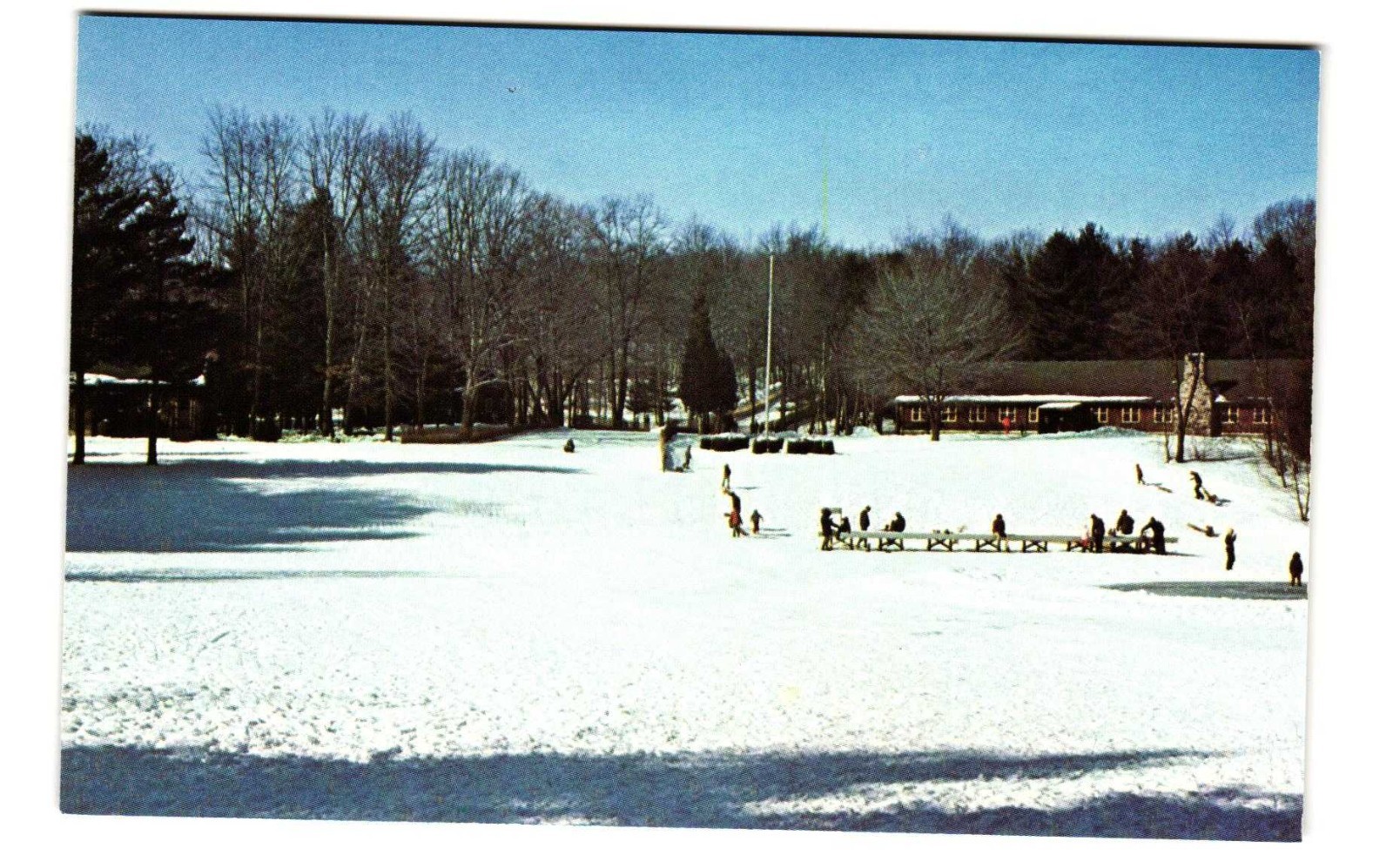 Central NJ YMCA Camps Blairstown New Jersey vintage postcard unposted
