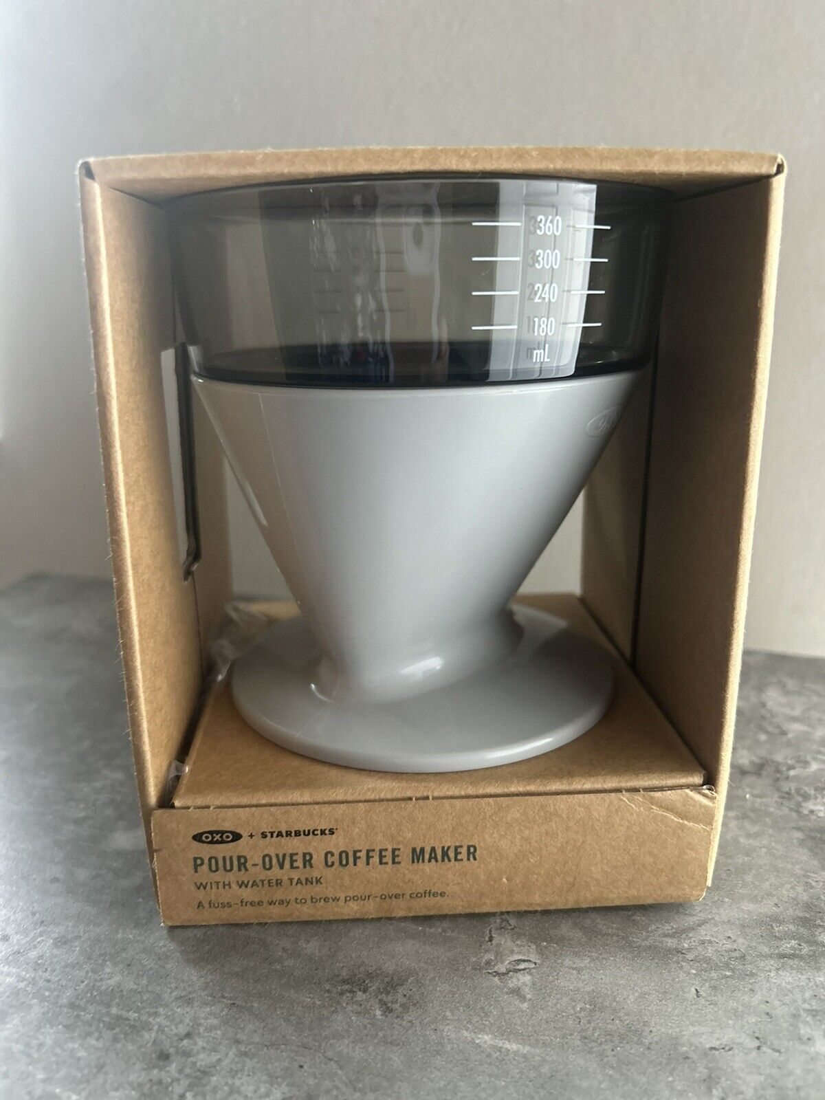 OXO Starbucks Brew Single Serve Pour-Over Coffee Maker *NEW*