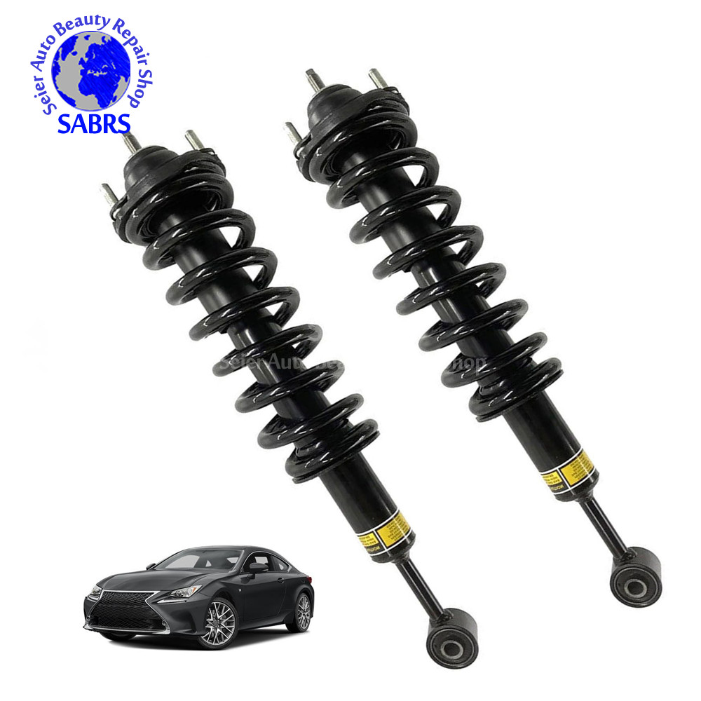 Pair Front Left Right Shocks Absorber Assembly for Toyota Land Cruiser Prado ...
