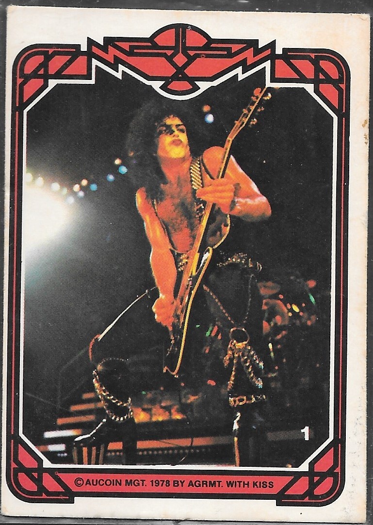 1978 Donruss Kiss Cards Series 1 & 2 - Vintage Aucoin - Pick The Cards You Want