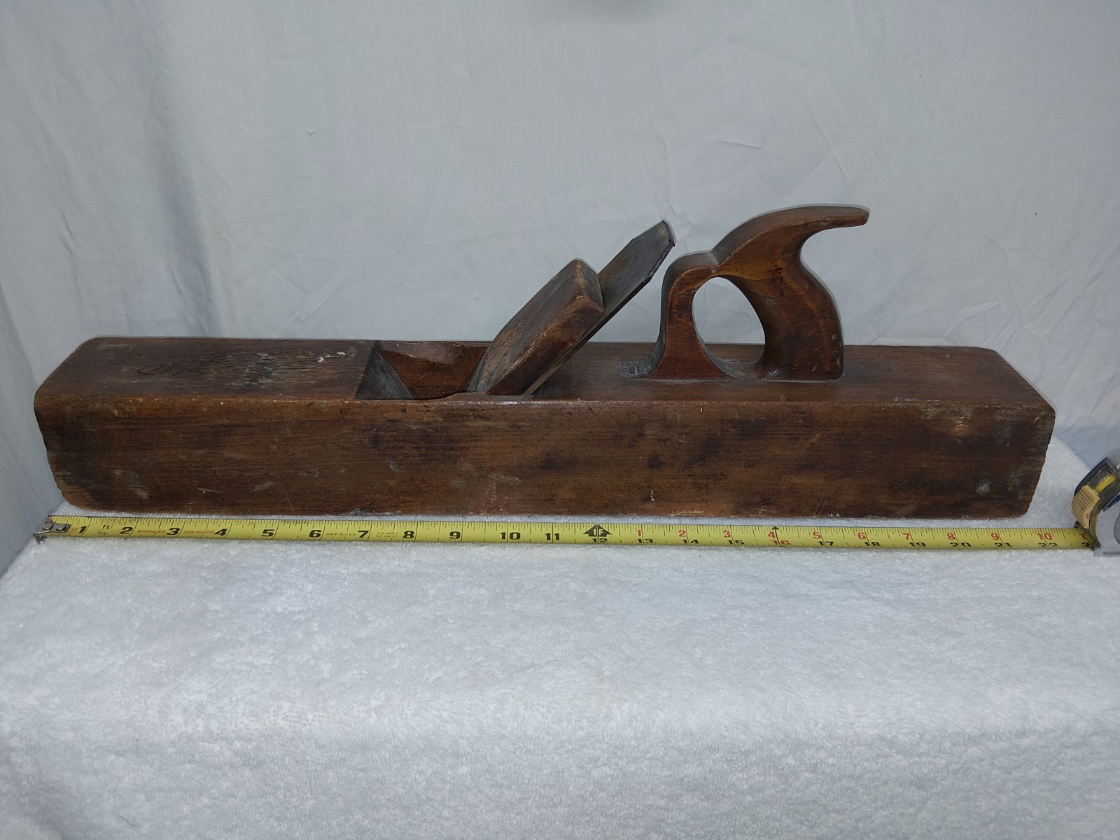 ANTIQUE 22 INCH JOINTER WOOD PLANE OHIO TOOL CO