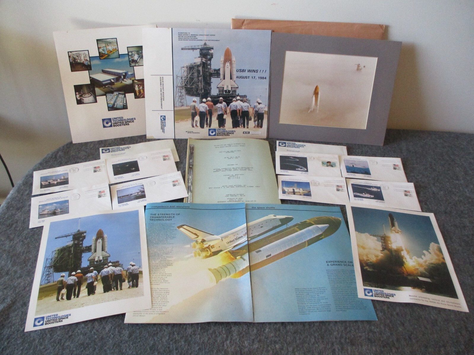 NASA USBI SPACE SHUTTLE 1ST GEN PHOTO STS-6 KODAK PAPER+RB RETRIEVAL ENVELOPES++ NASA USBI SPACE SHUTTLE 1ST GEN PHOTO STS-6 KODAK PAPER+RB RETRIEVAL ENVELOPES++