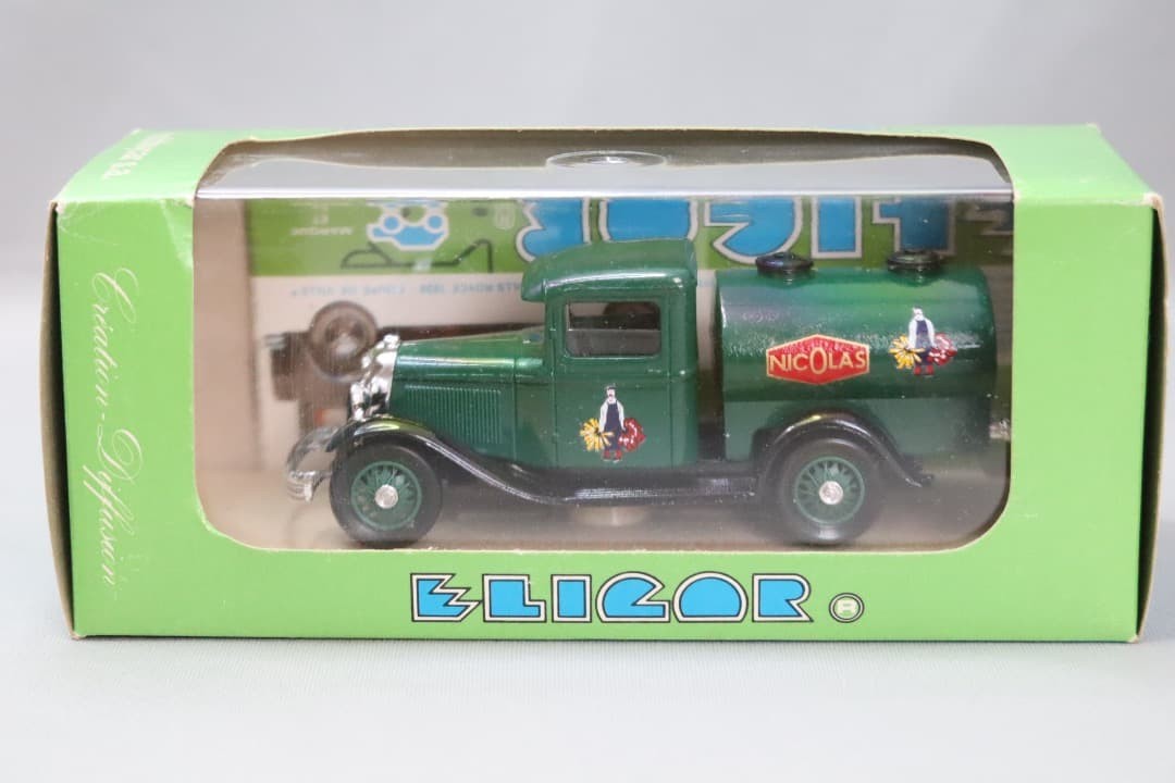 Eligor Ford V8 Tank Truck Raleigh Nicolas 1/43 Scale Used - TOY CAR - M
