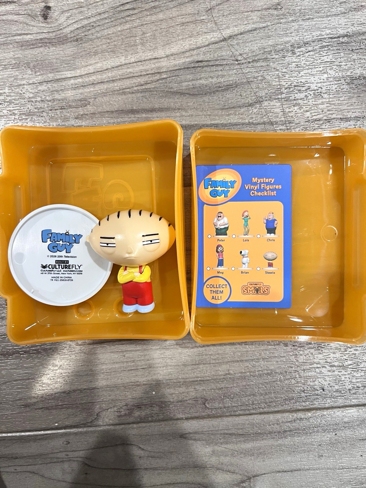 CultureFly Family Guy Stewie Mystery Vinyl Figurine, Mystery Vinyl Figures 2026