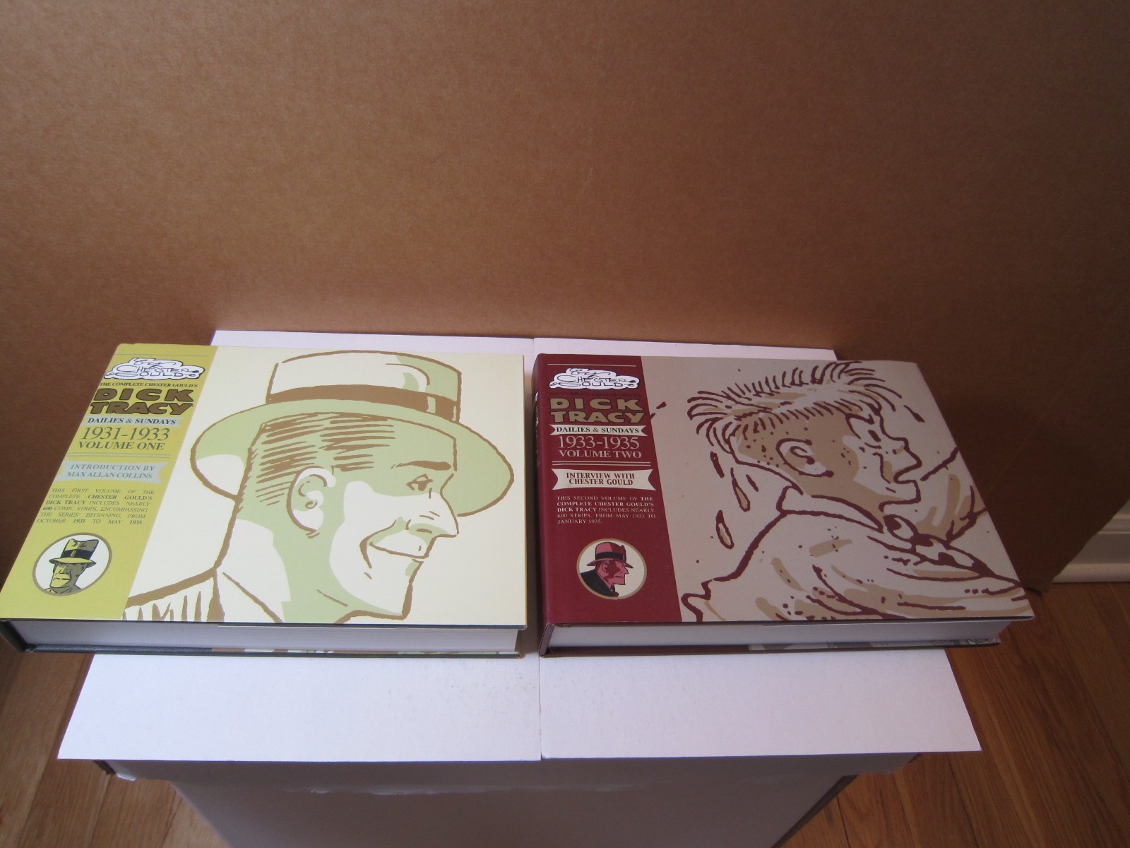 Dick Tracy the Complete Chester Gould's Dailies & Sundays Volume 1 and 2 IDW HC