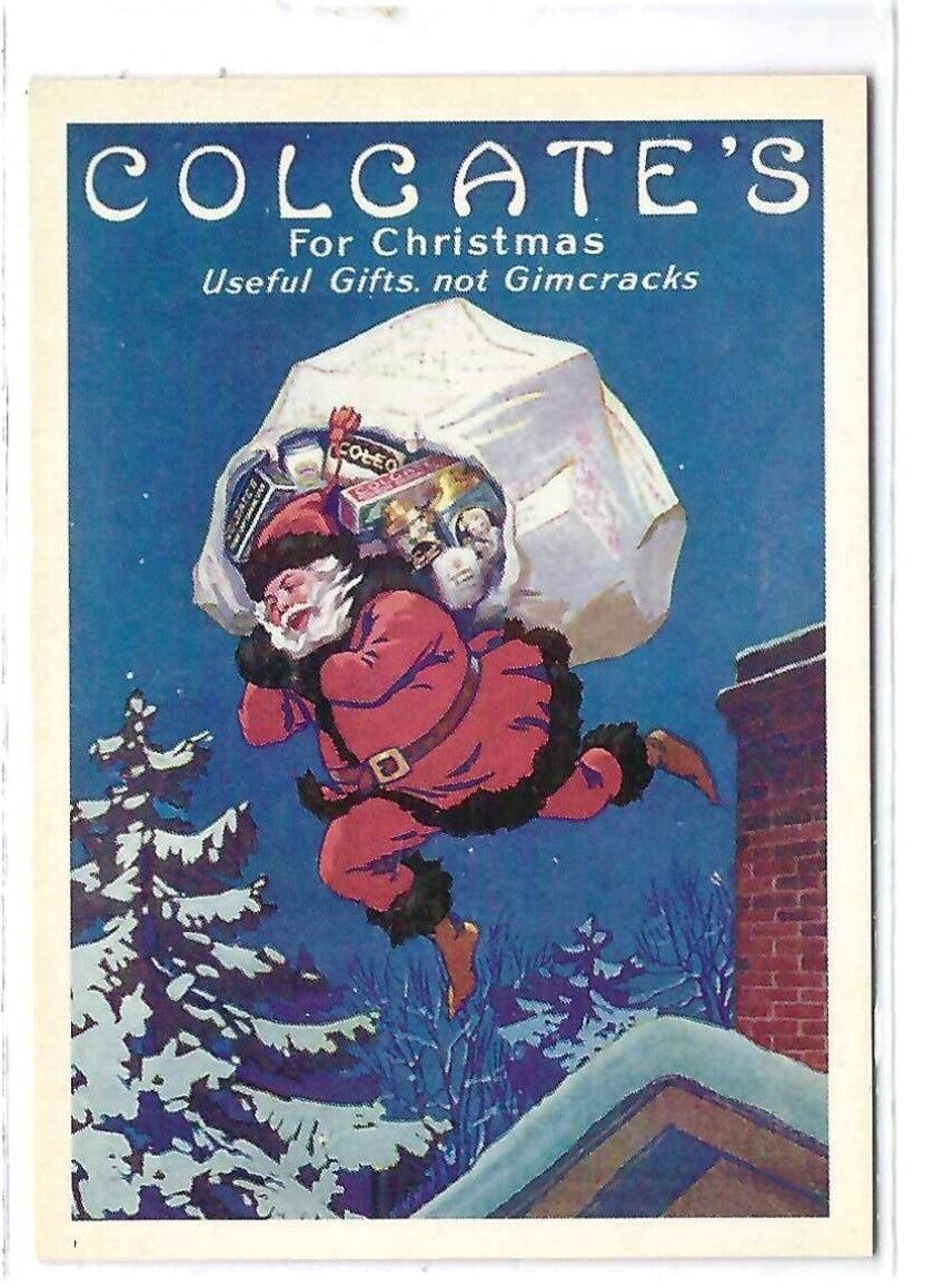Santa Claus Nostalgic Art Collection Ad Dec. 1919