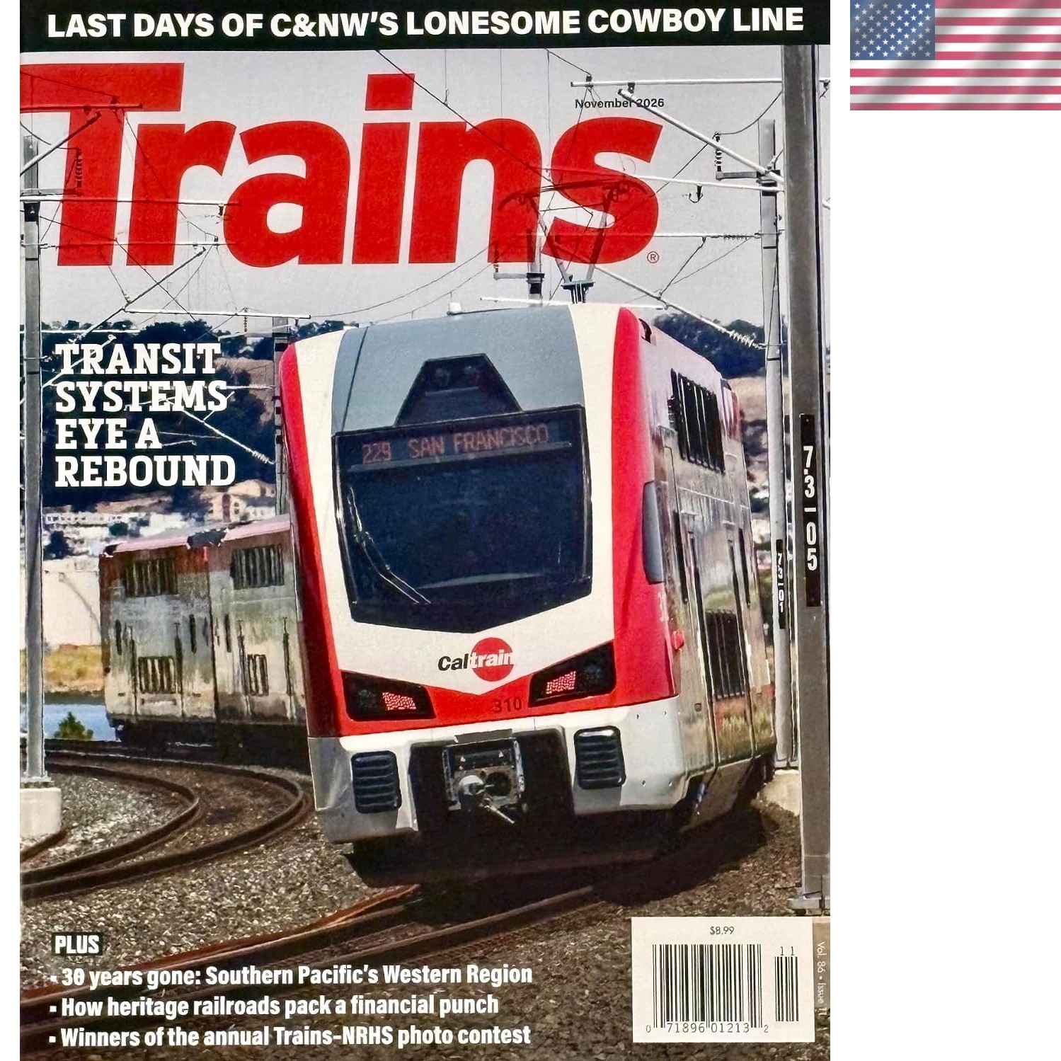 Trains Magazine - November 2026 Issue: The Future of Transit Systems Explored