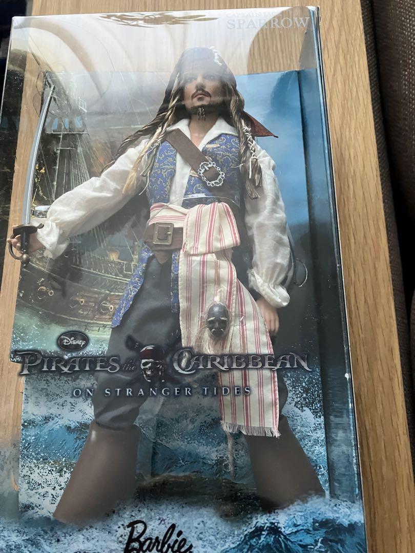 Barbie Captain Jack Sparrow Pirates Of The Caribbean On Stranger Tides Unopened