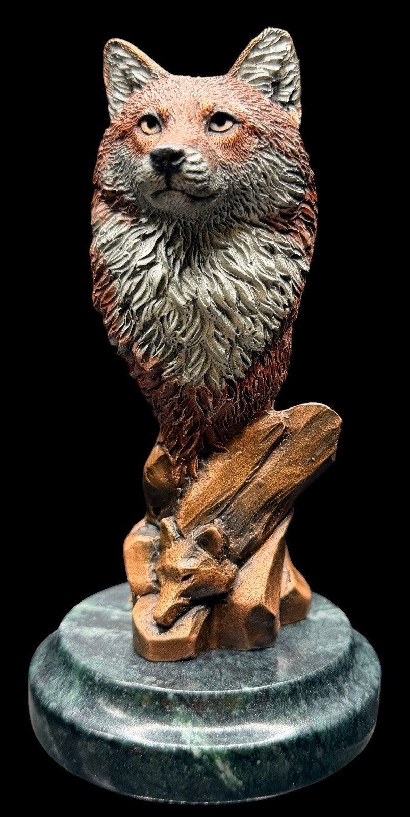 Kitty Cantrell, Artful Dodger Wolf, Sculpture Bronze 426/2500 Limited Edition Kitty Cantrell, Artful Dodger Wolf, Sculpture Bronze 426/2500 Limited Edition