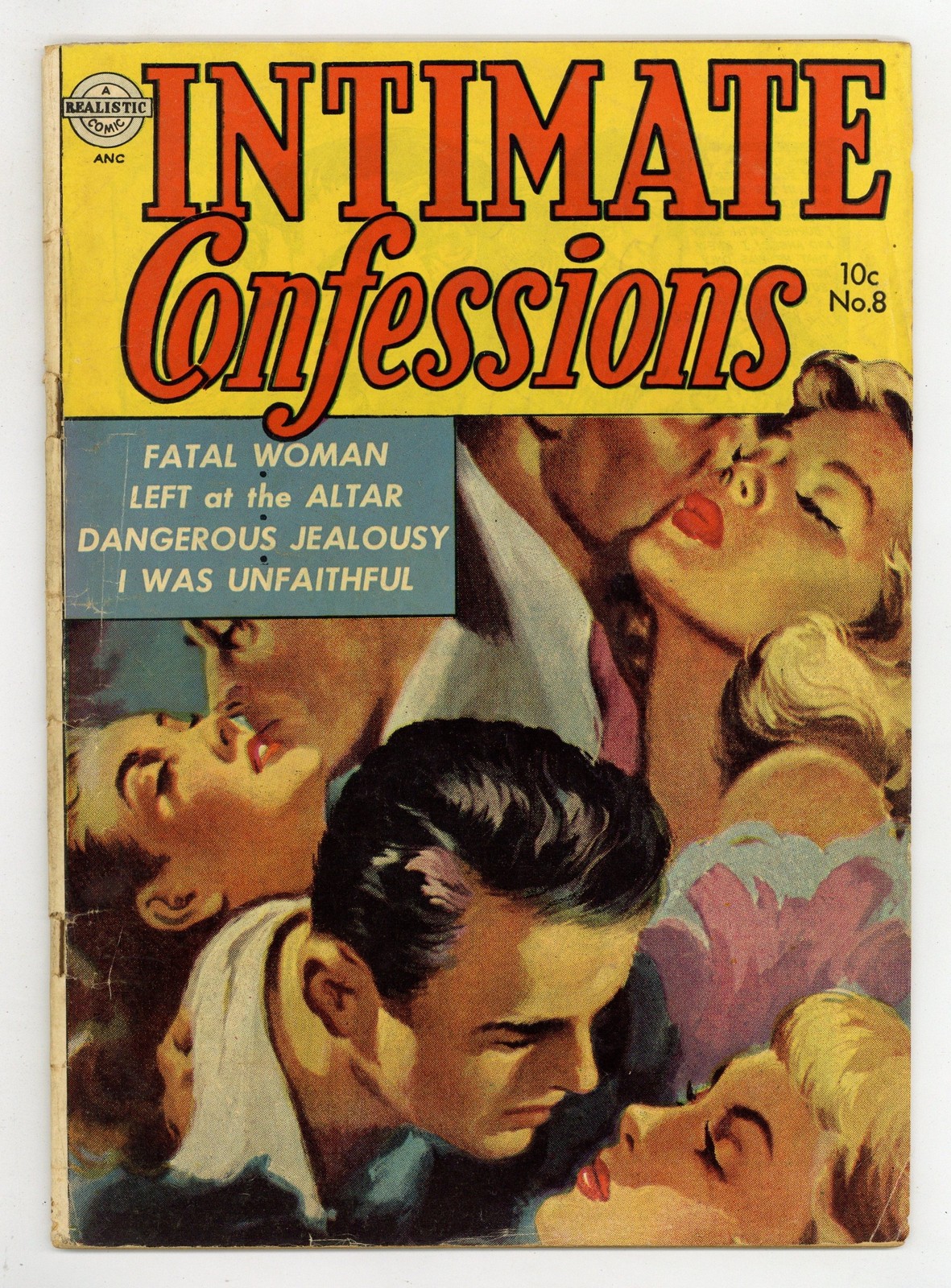 Intimate Confessions #8 GD/VG 3.0 1953