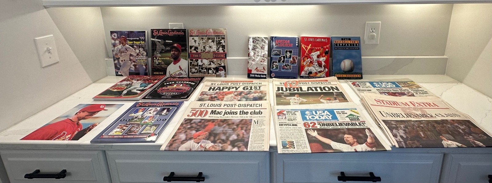 Vintage St. Louis Cardinals & Mark McGwire Memorabilia Lot (1998–2003)