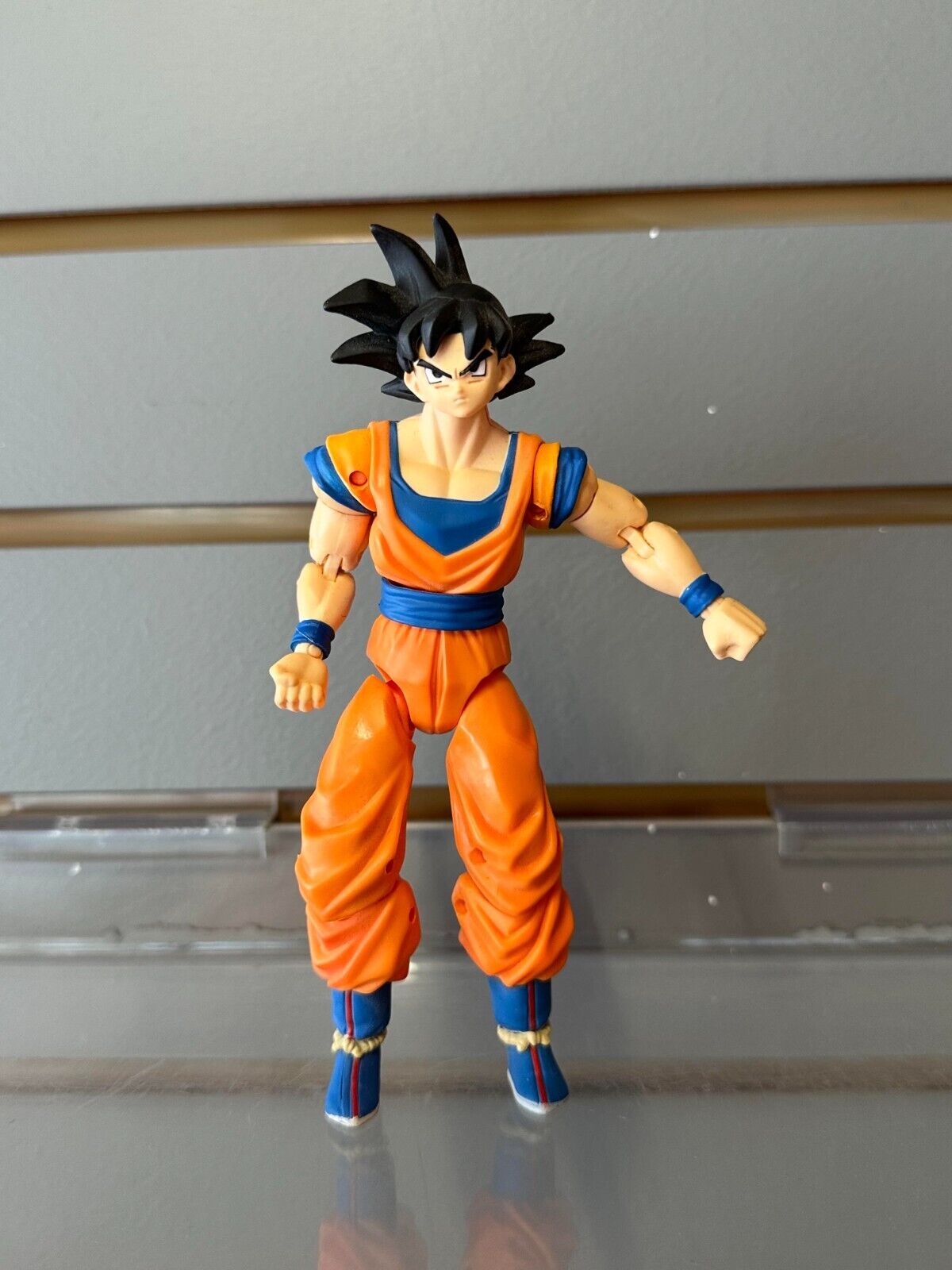 Bandai Dragon Ball Z Model Kit: Son Goku (Black Hair) Fully Assembled Dragonball