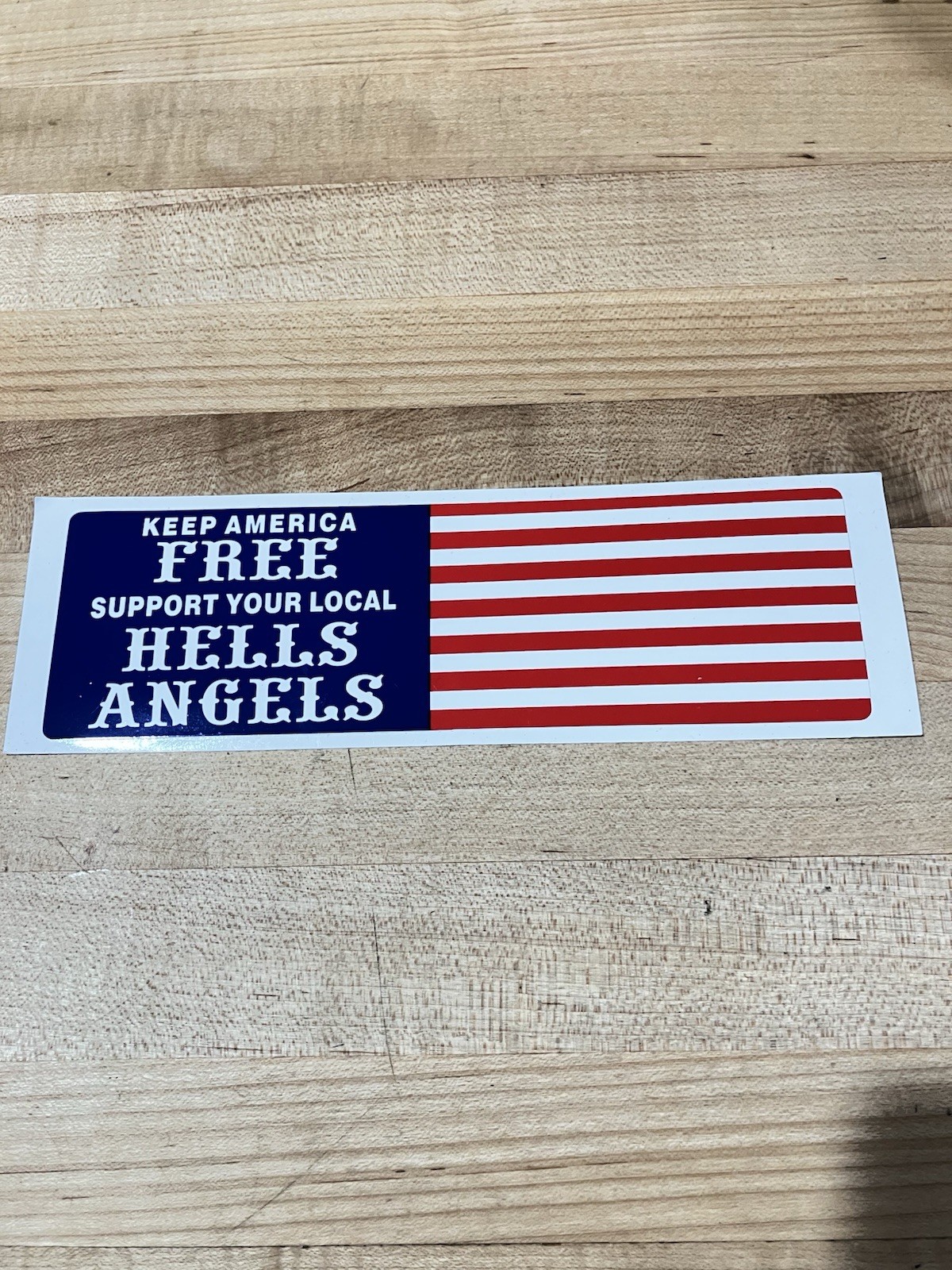 HELLS ANGELS STICKER 