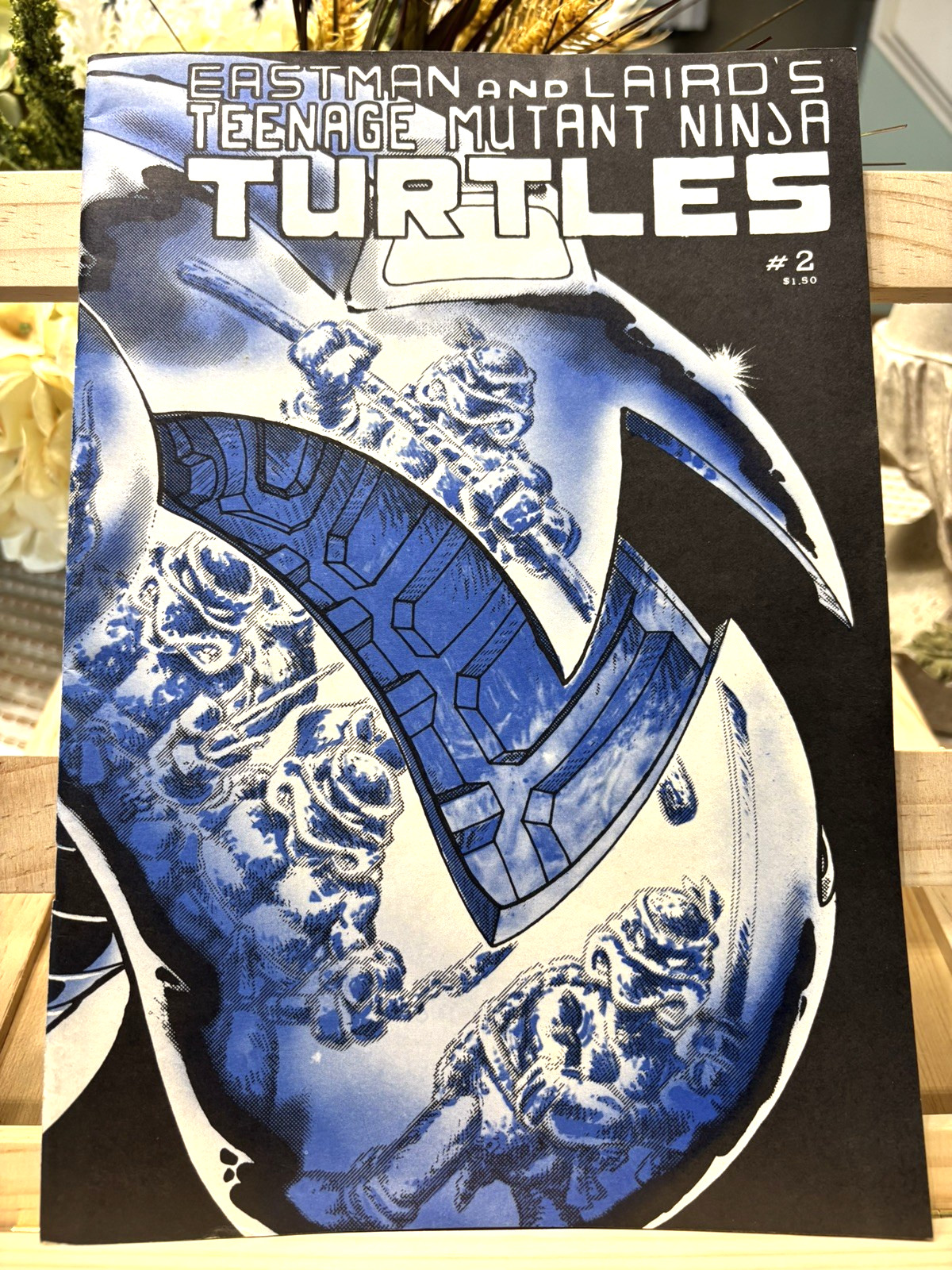 Eastman and Lairds Teenage Mutant Ninja Turtles #2 Comic Book 2nd Printing VG