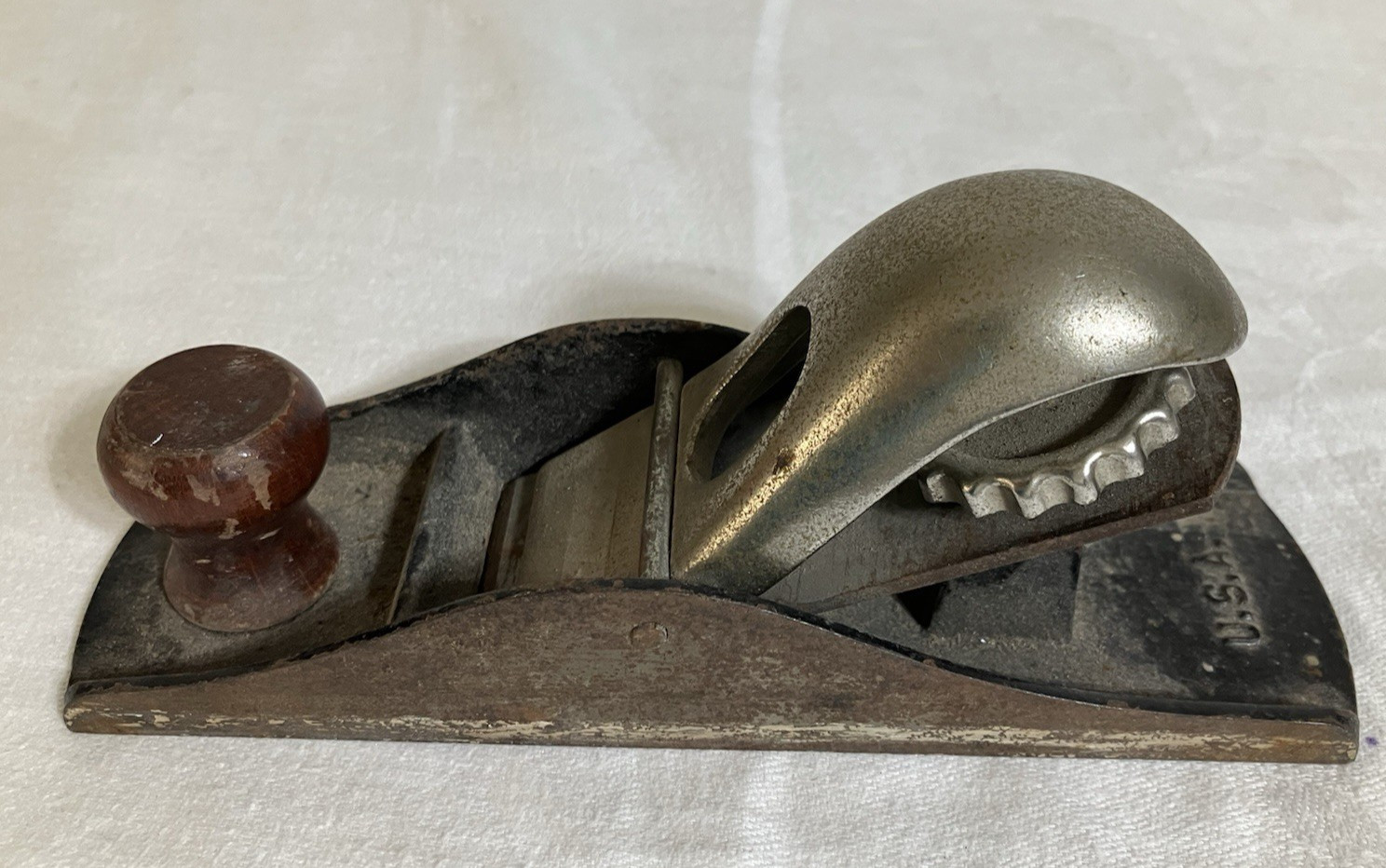 Antique Wood Carpenter Plane Made in USA 7 