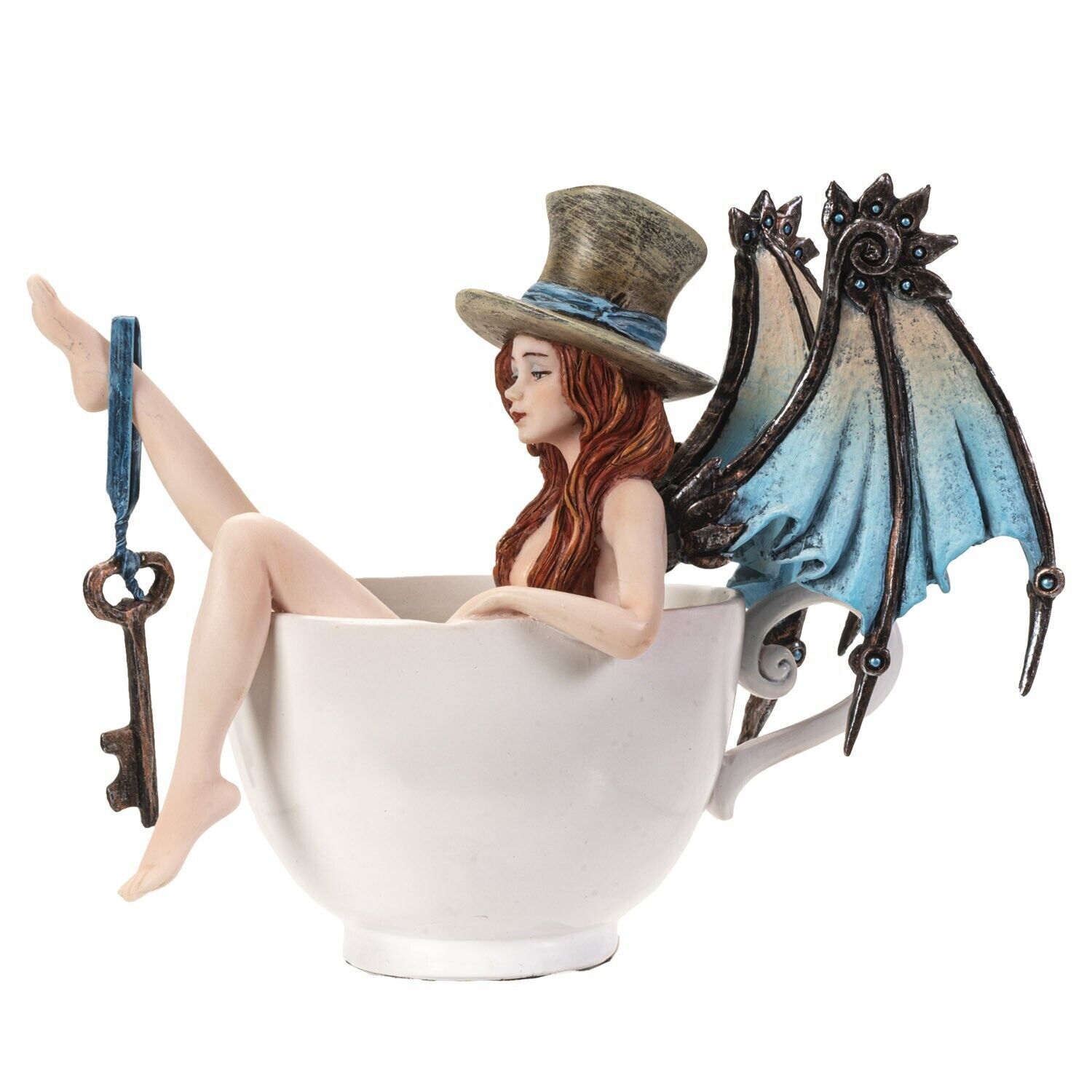 PT Amy Brown Designer Fairies Steampunk Fairy Bathing in a Cup