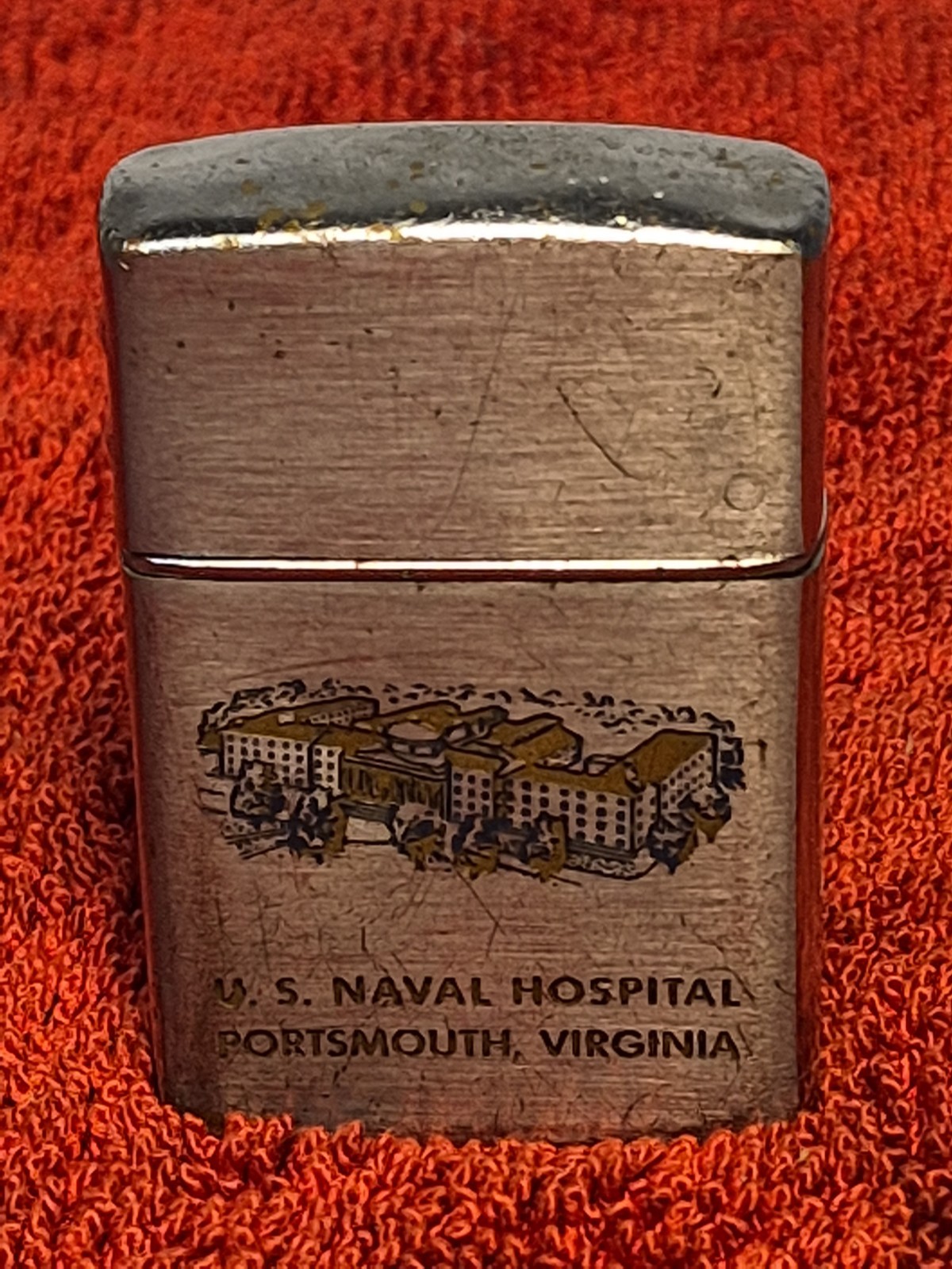 Vintage Windmaster U.S. Naval Hospital Lighter Portsmouth Virginia